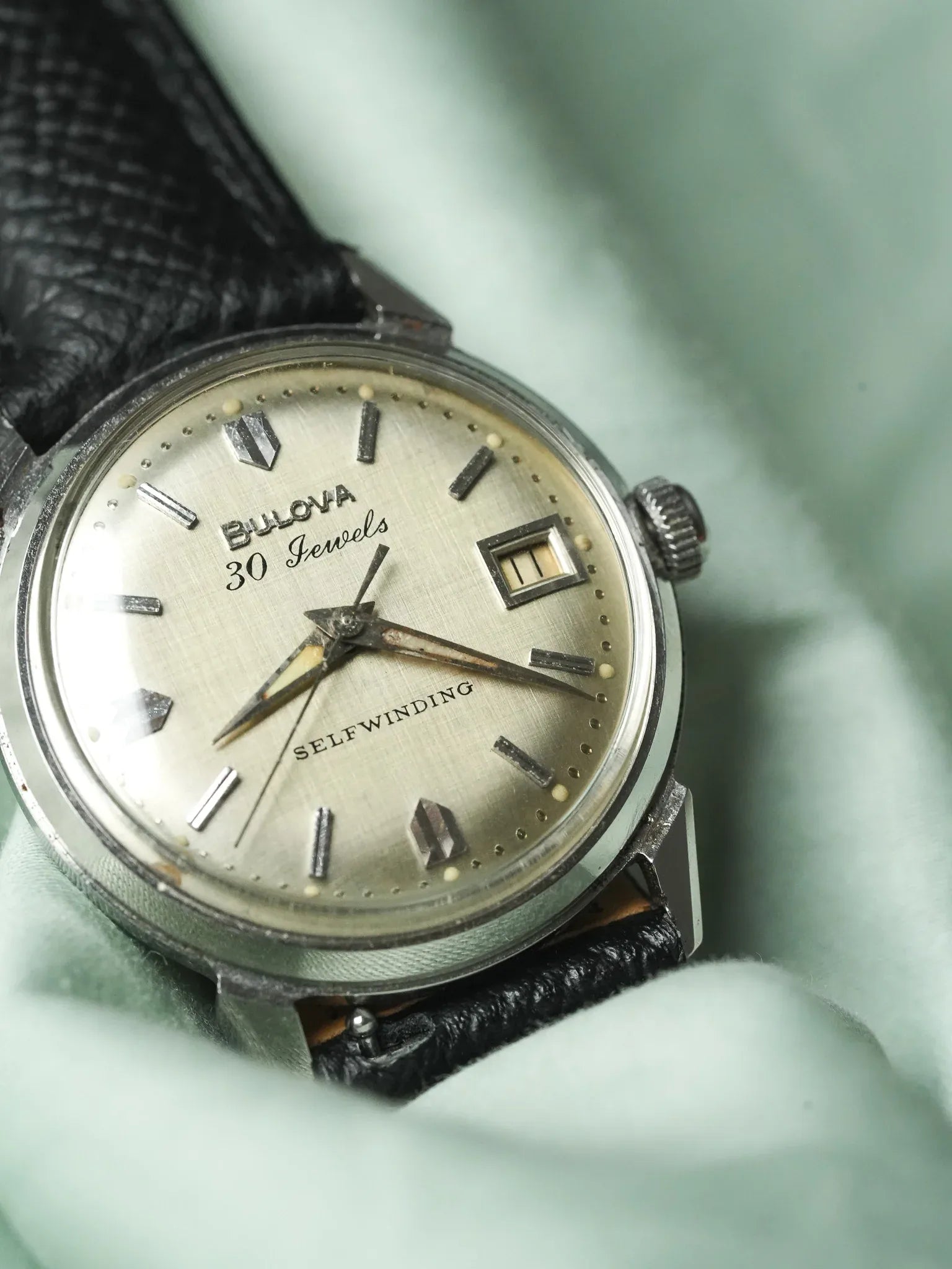 Bulova - Cadran Lin Date Automatique - 1966