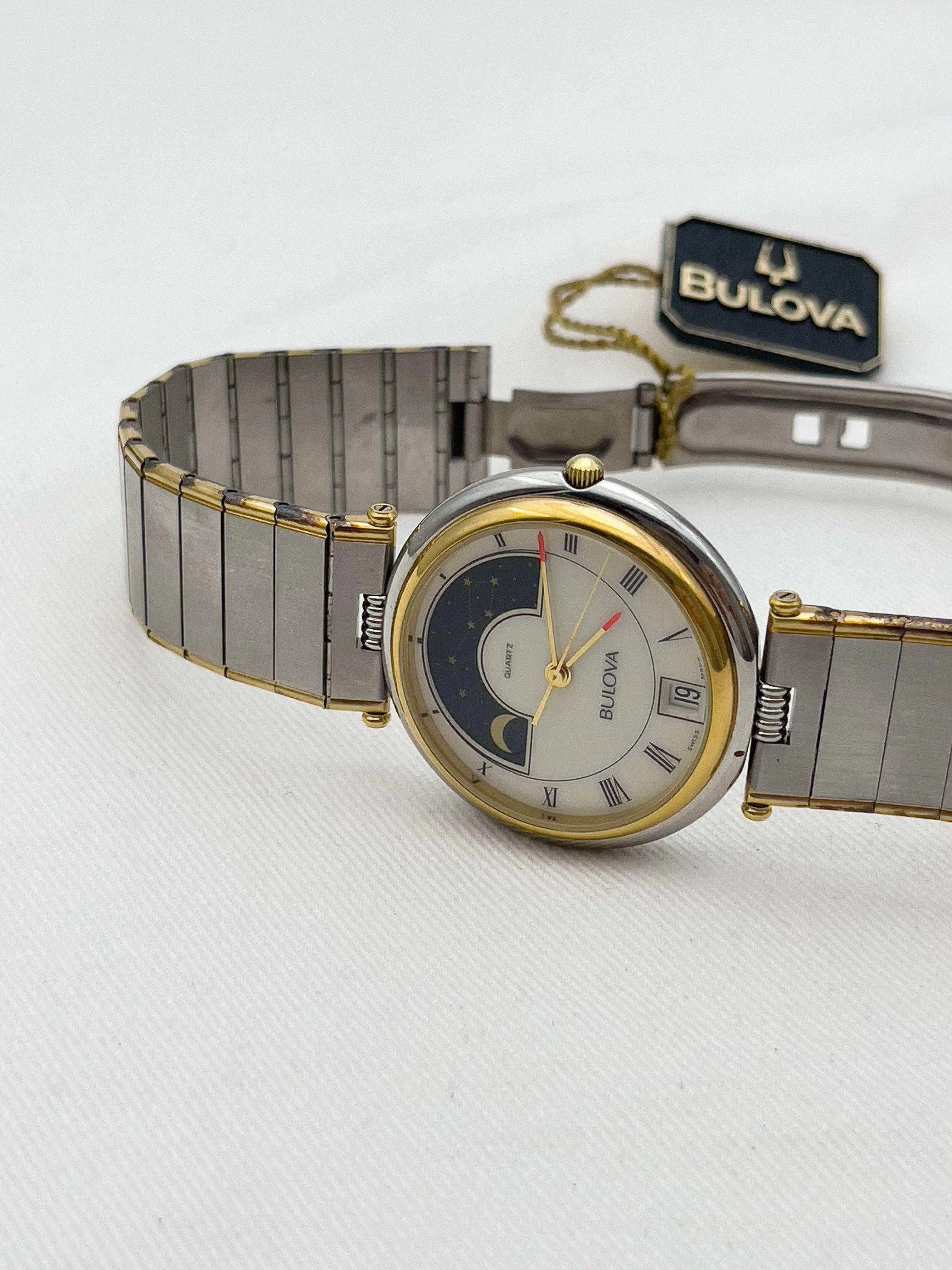 Bulova - Moonphase Steel - 1986 - Atelier Victor Paris - Vintage Watch Shop Dubai