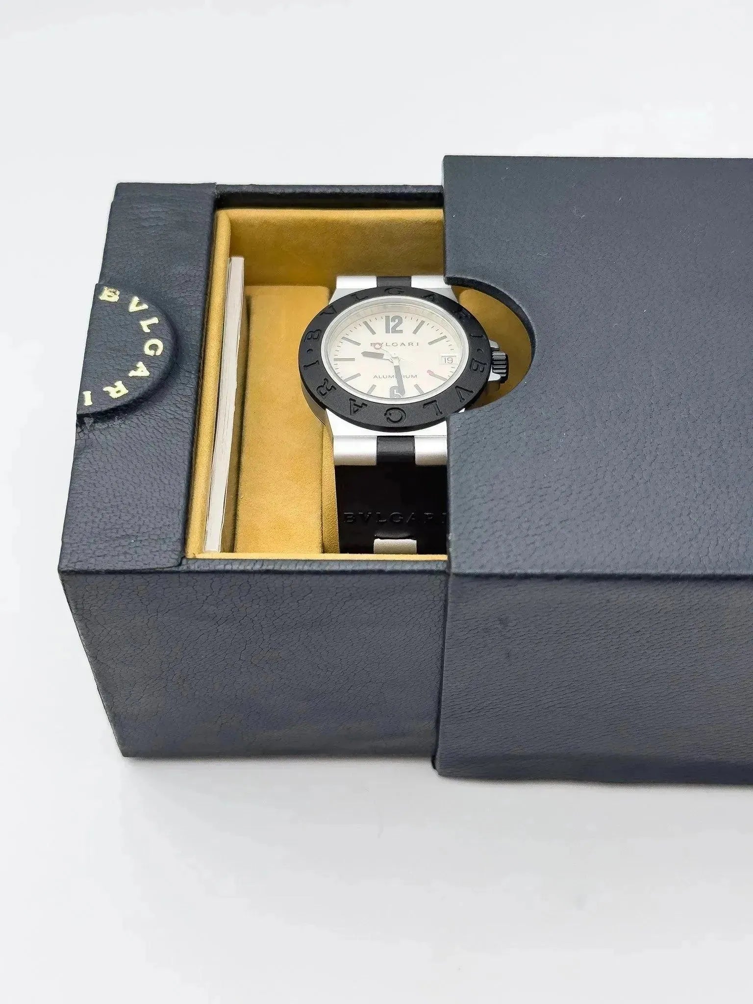 Bvlgari - Aluminium 32mm - Full Set - 1998 - Atelier Victor Paris - Vintage Watch Shop Dubai
