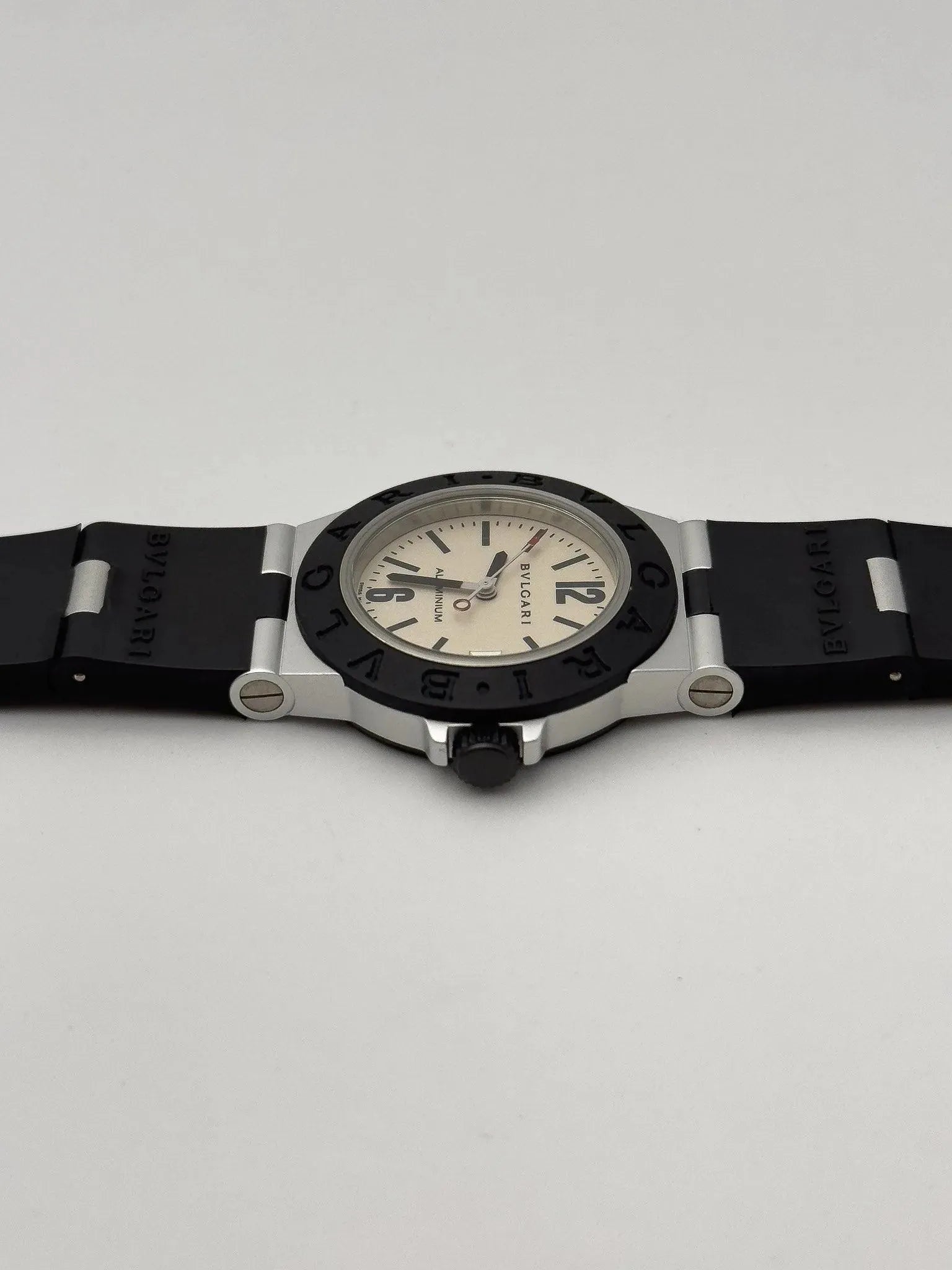 Bvlgari - Aluminium 32mm - Full Set - 1998 - Atelier Victor Paris - Vintage Watch Shop Dubai