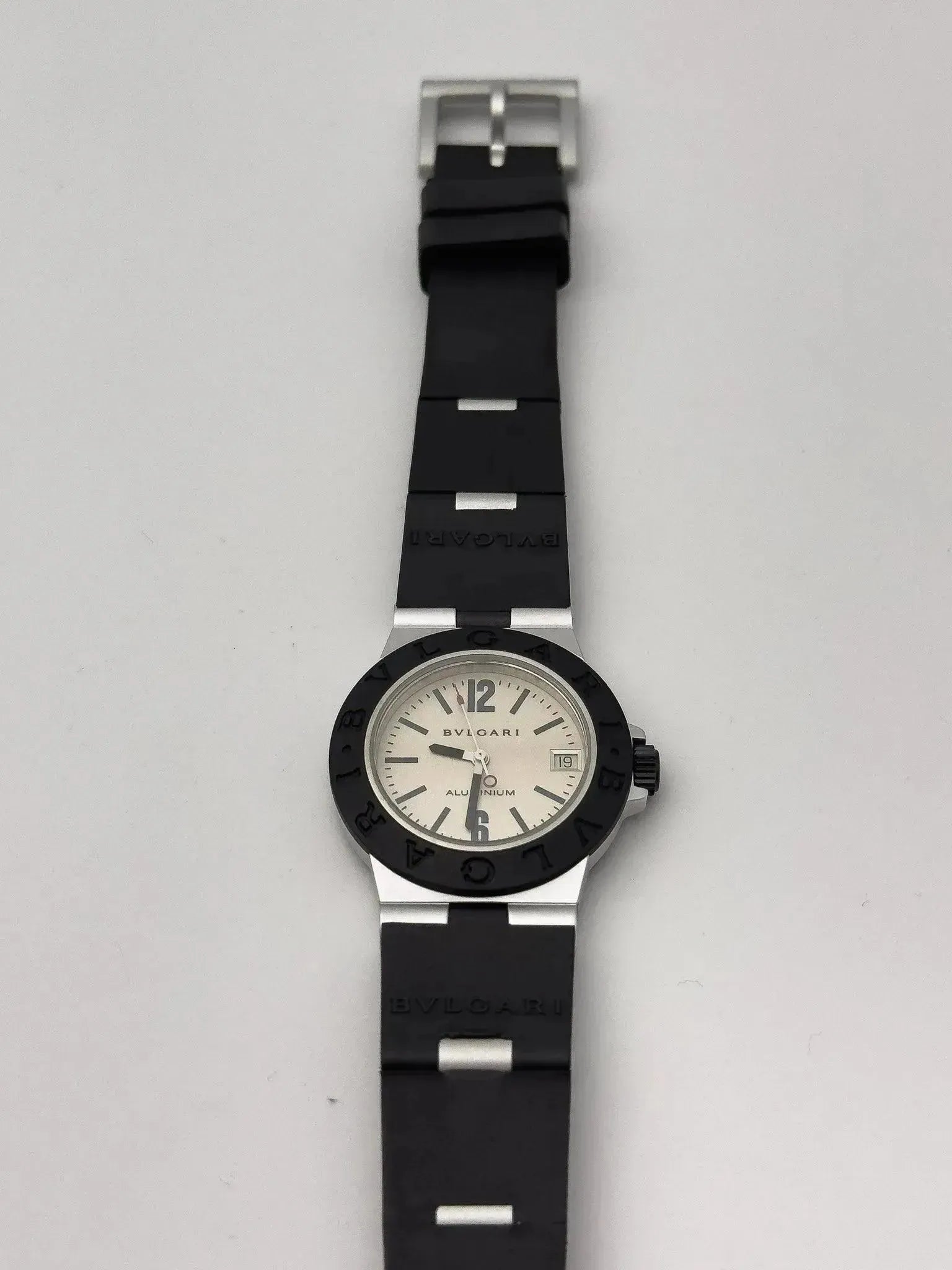 Bvlgari - Aluminium 32mm - Full Set - 1998 - Atelier Victor Paris - Vintage Watch Shop Dubai