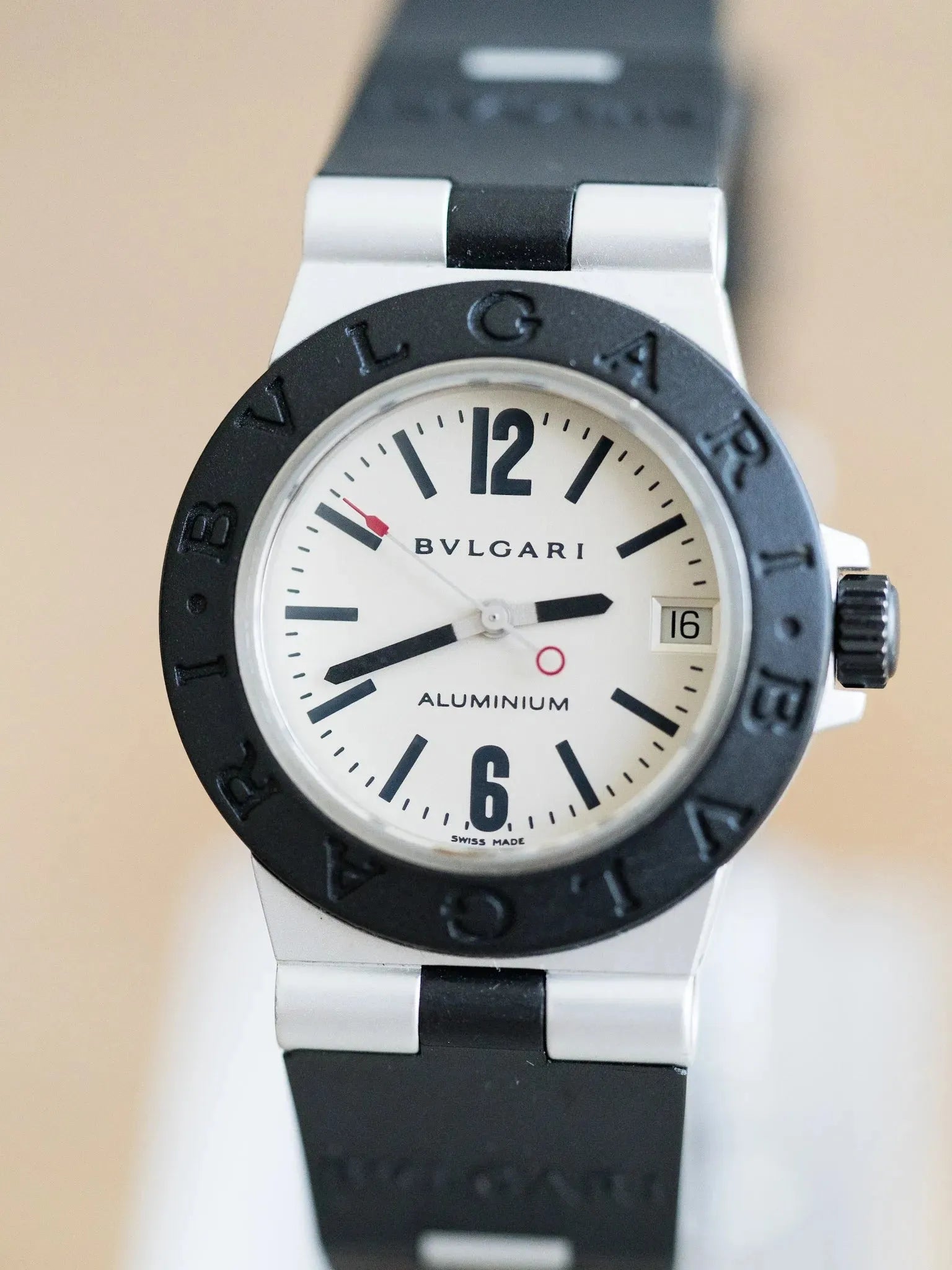 Bvlgari - Aluminum 29mm - 1990s - Atelier Victor Paris - Vintage Watch Shop Dubai