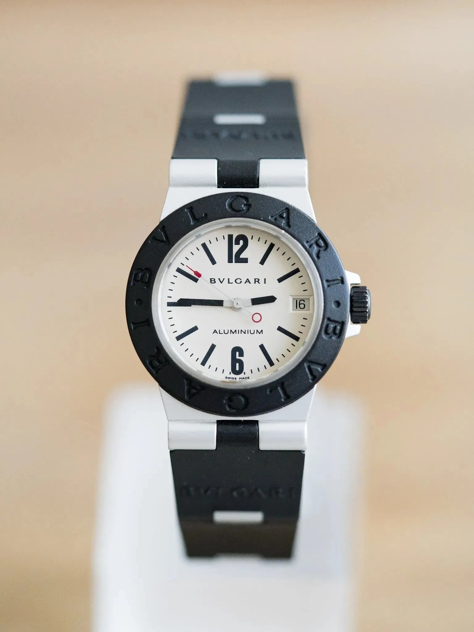 Bvlgari - Aluminum 29mm - 1990s - Atelier Victor Paris - Vintage Watch Shop Dubai