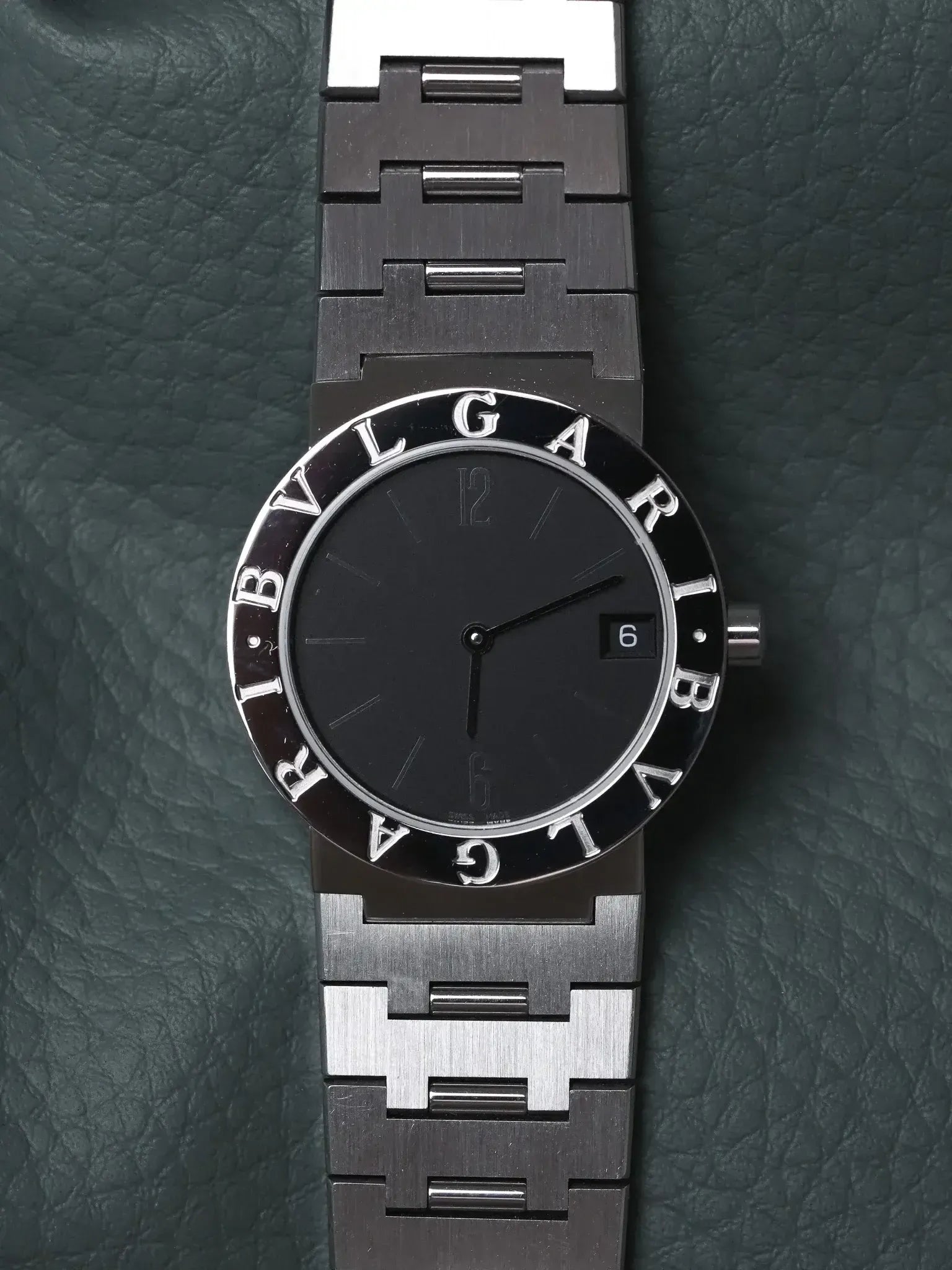 Bvlgari - BB30SS Steel Black Dial - 2000s - Atelier Victor