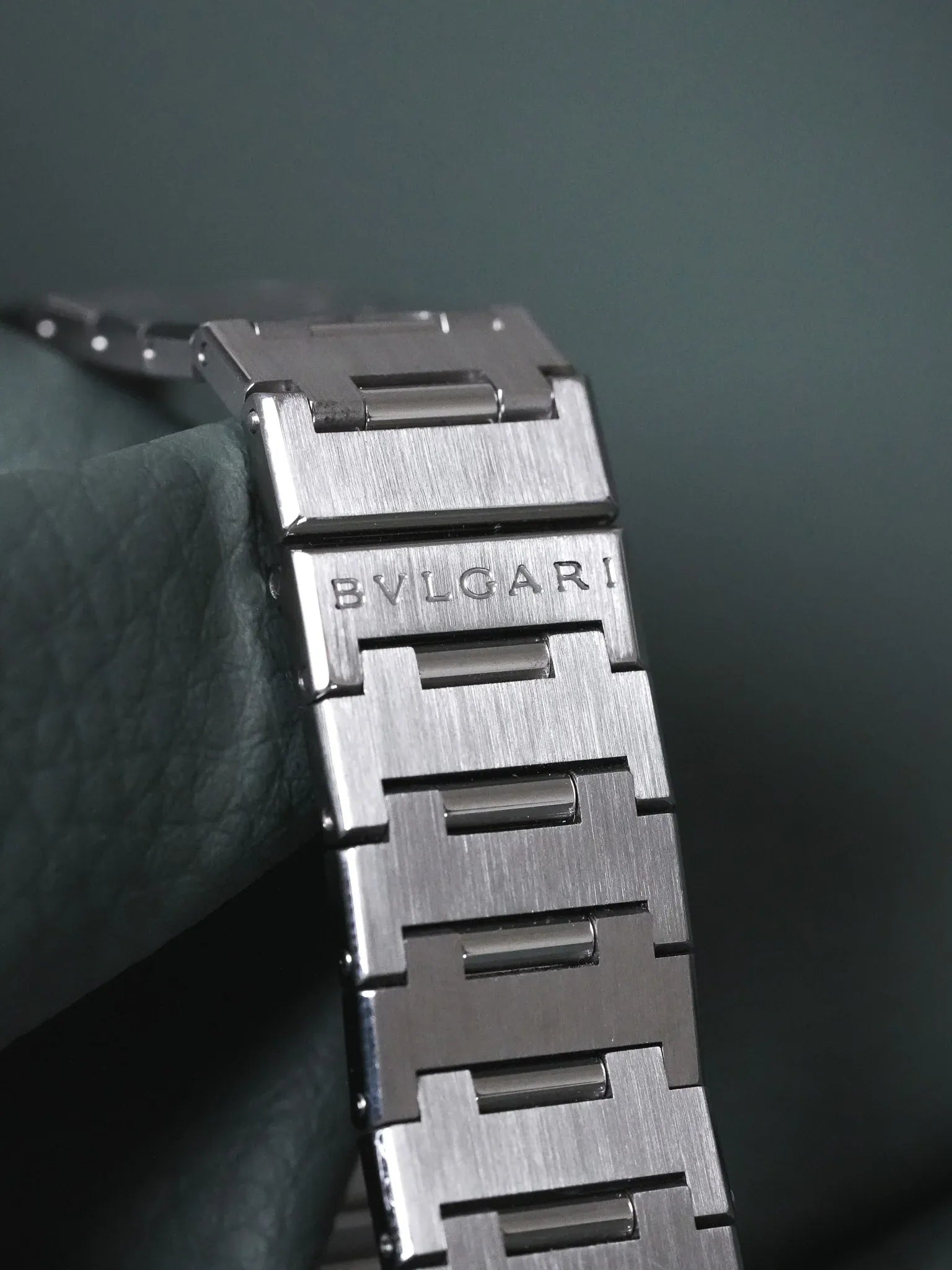 Bvlgari - BB30SS Acier Cadran noir - 2000s - Atelier Victor