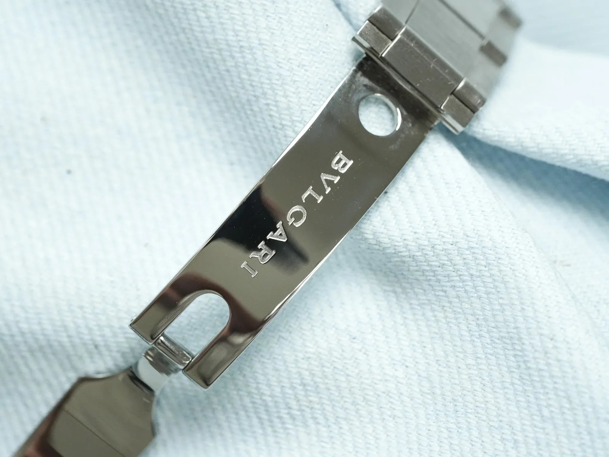 Bvlgari - LCV35S Diagono Automatique Acier Cadran blanc - 2000s - Atelier Victor