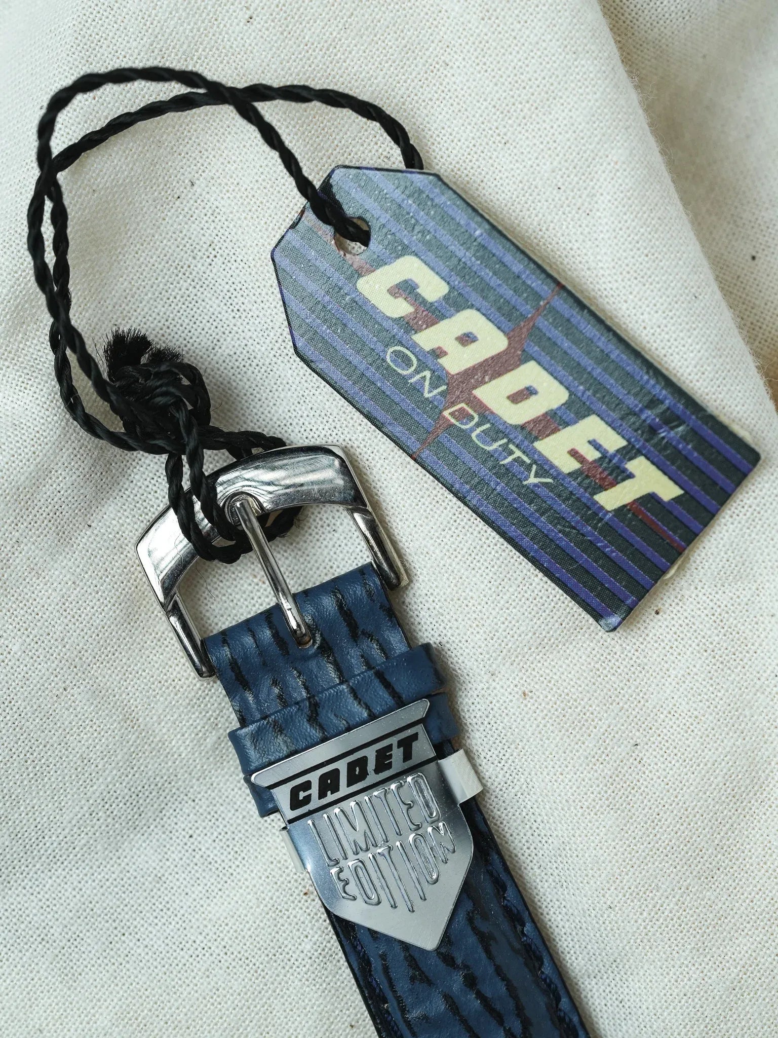 Cadet - Chronographe Acier Bleu - NOS - 1980s - Atelier Victor