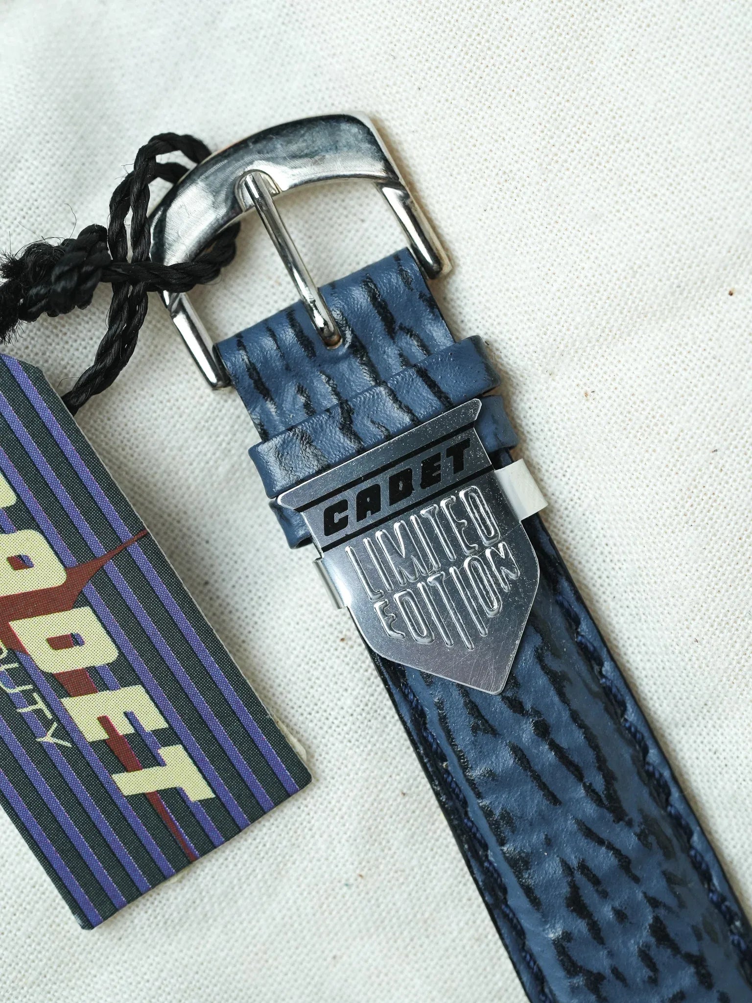 Cadet - Chronographe Acier Bleu - NOS - 1980s - Atelier Victor