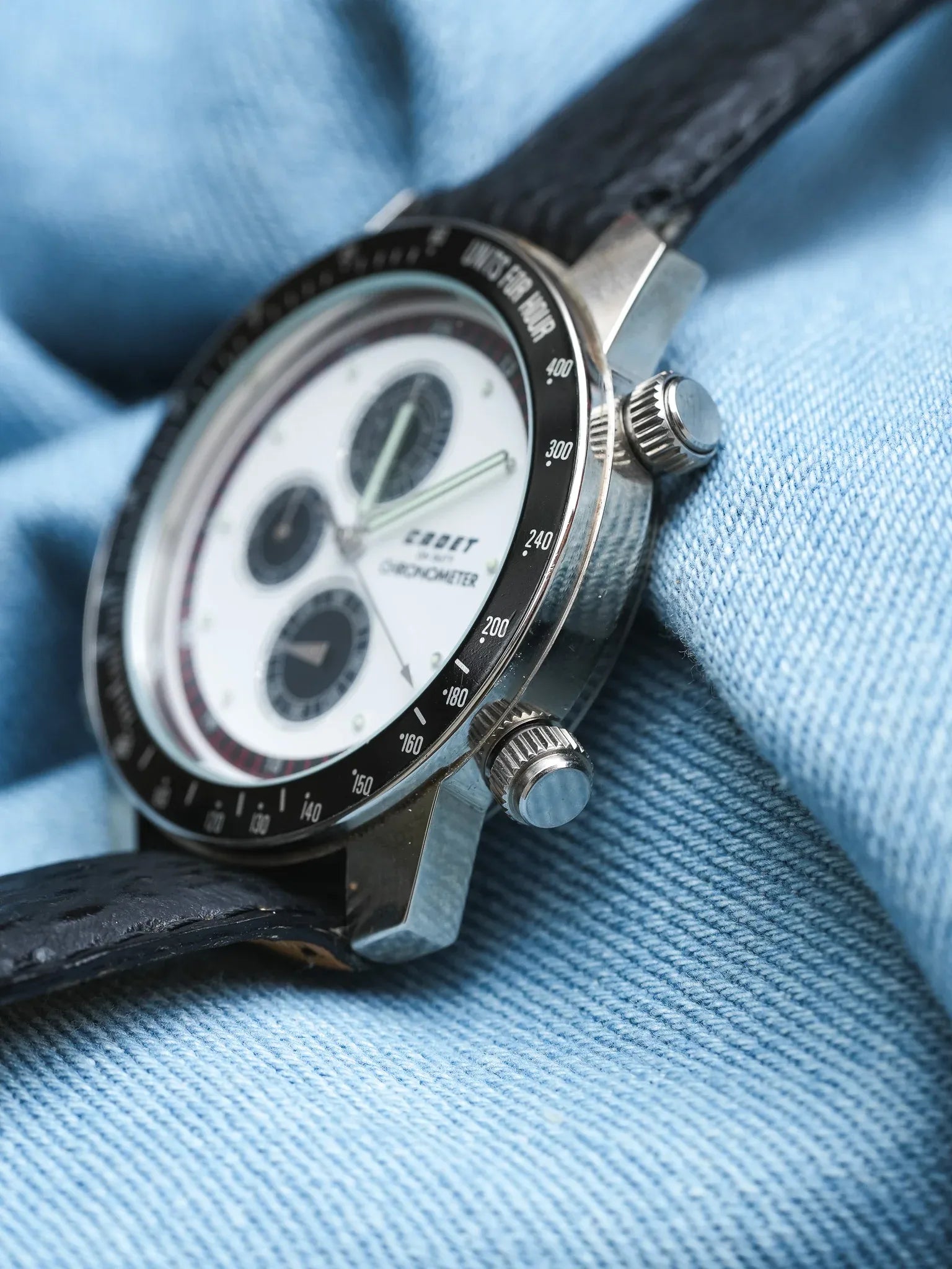 Cadet - Chronographe Panda multifonctions - NOS - 1980s - Atelier Victor