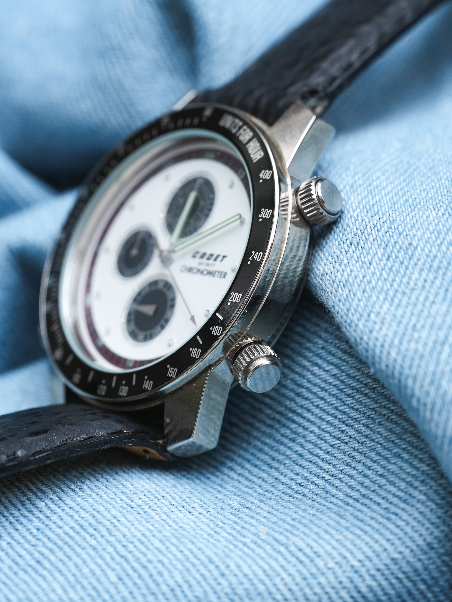 Cadet - Chronographe Panda multifonctions - NOS - 1980s - Atelier Victor - Vintage  Shop