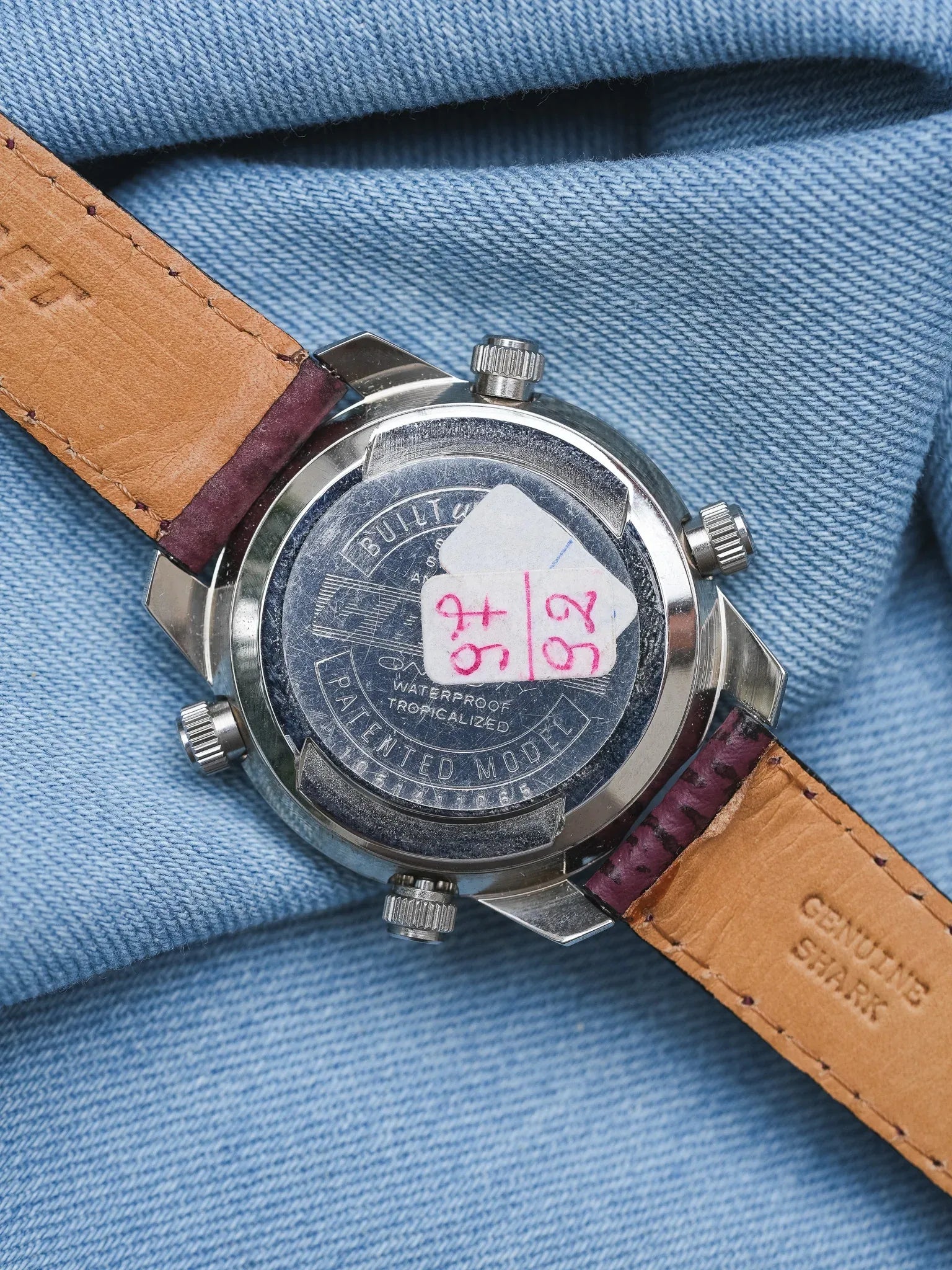 Cadet - Chronographe Poupre Multifonctions - NOS - 1980s - Atelier Victor