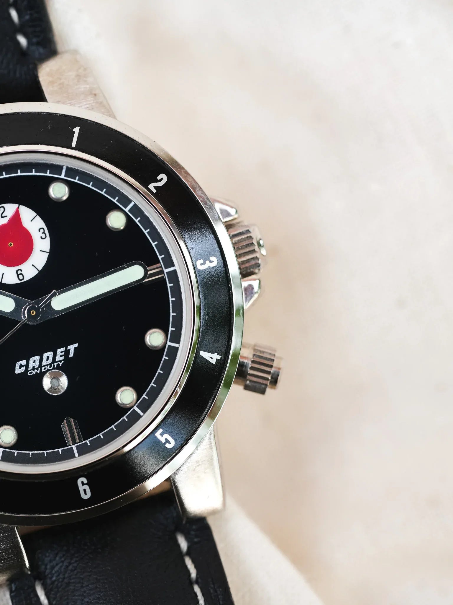 Cadet - GMT Noir - NOS - 1980s - Atelier Victor