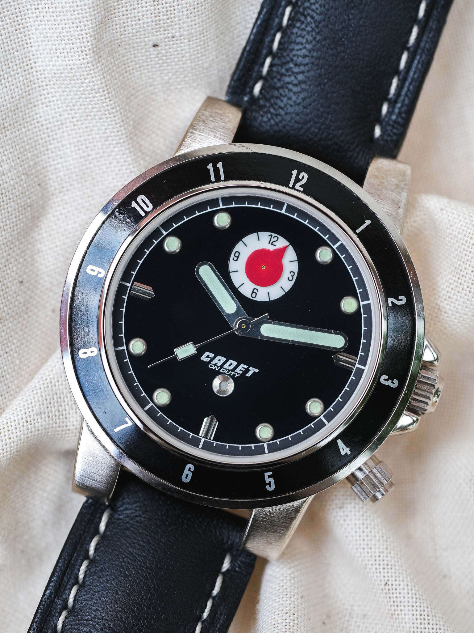 Cadet - GMT Noir - NOS - 1980s - Atelier Victor - Vintage  Shop