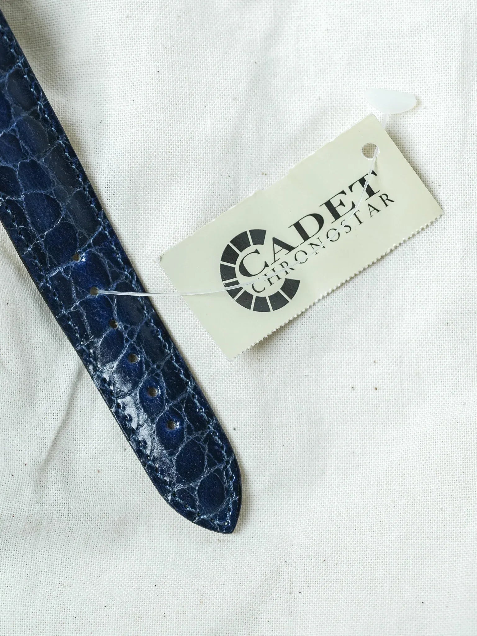 Cadet - Octogonale Or Bleu Triple Date - NOS -1990s - Atelier Victor