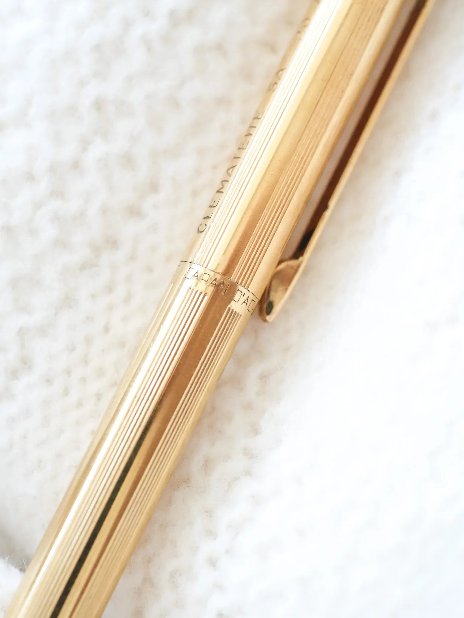 Caran d'ache - Stylo porte mine MADISON Luxe plaqué or - 1990s - Atelier Victor