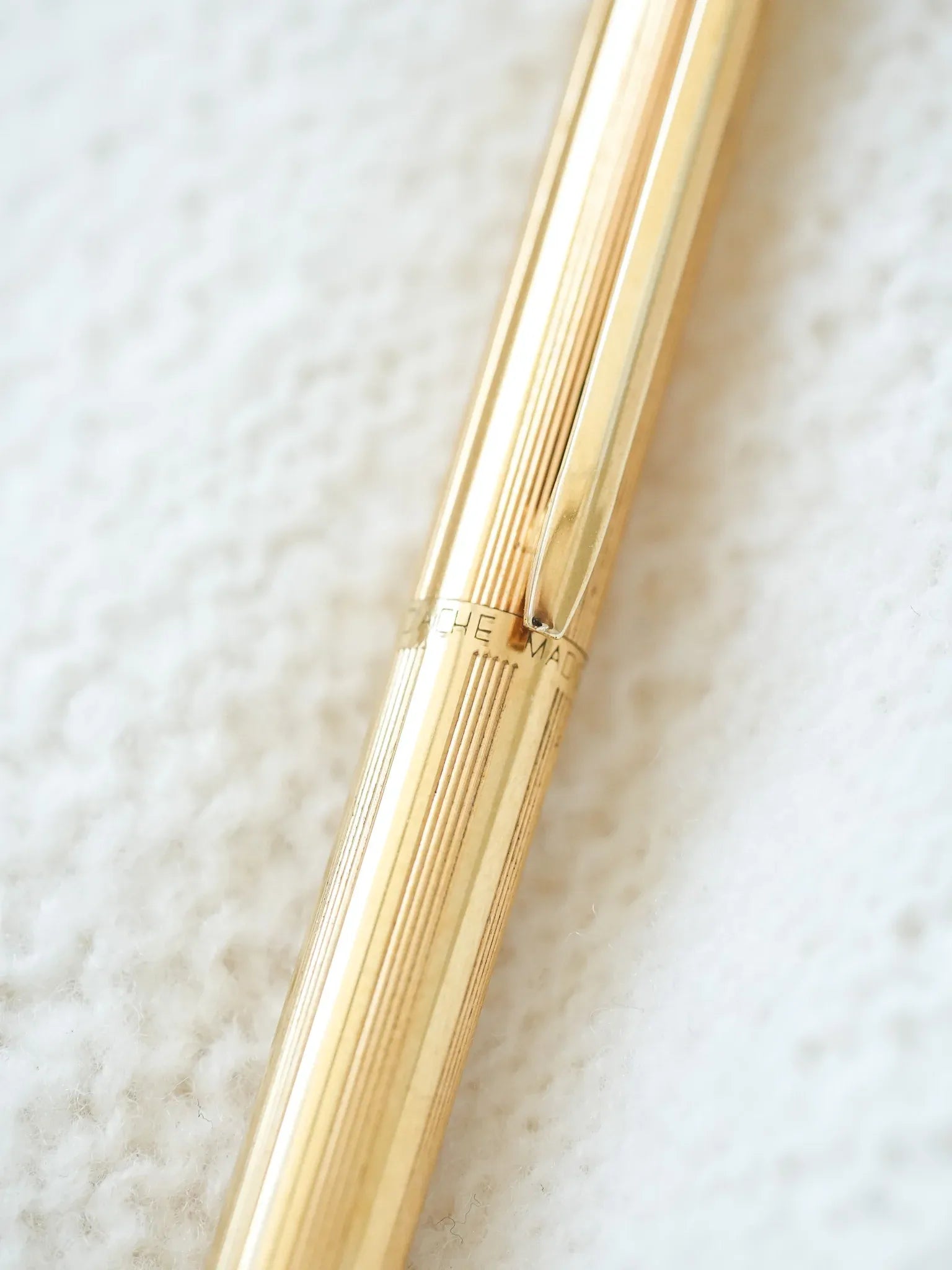Caran d'ache - Stylo porte mine MADISON Luxe plaqué or - 1990s - Atelier Victor - Vintage  Shop