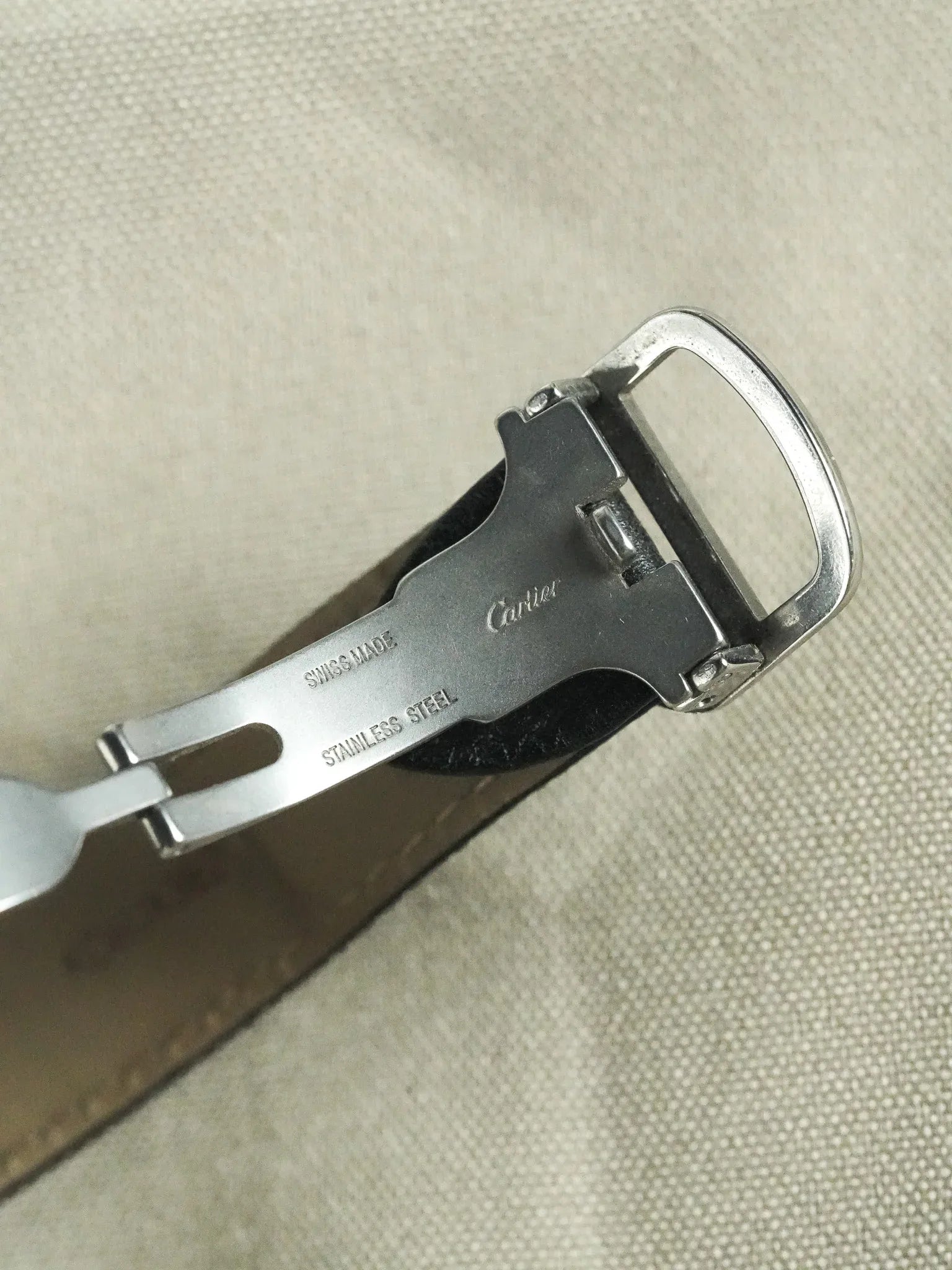 Cartier - 3170 Tank Solo Acier Quartz - 2010s - Atelier Victor