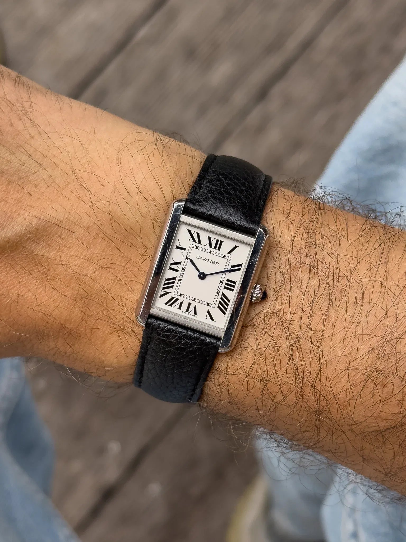 Cartier - 3170 Tank Solo Acier Quartz - 2010s - Atelier Victor
