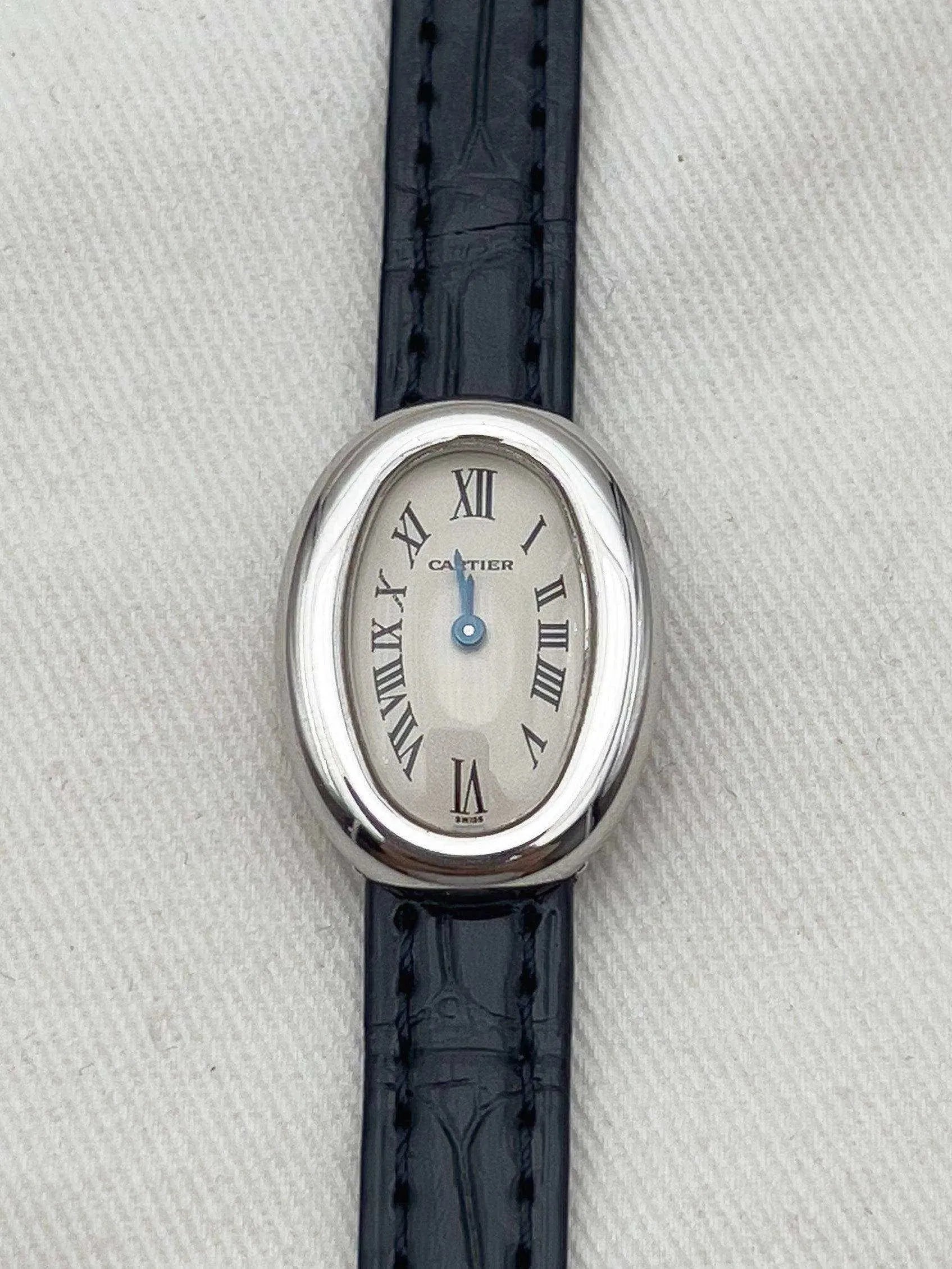Cartier - Baignoire mini or blanc 18k quartz - 1990s - Atelier Victor - Vintage  Shop