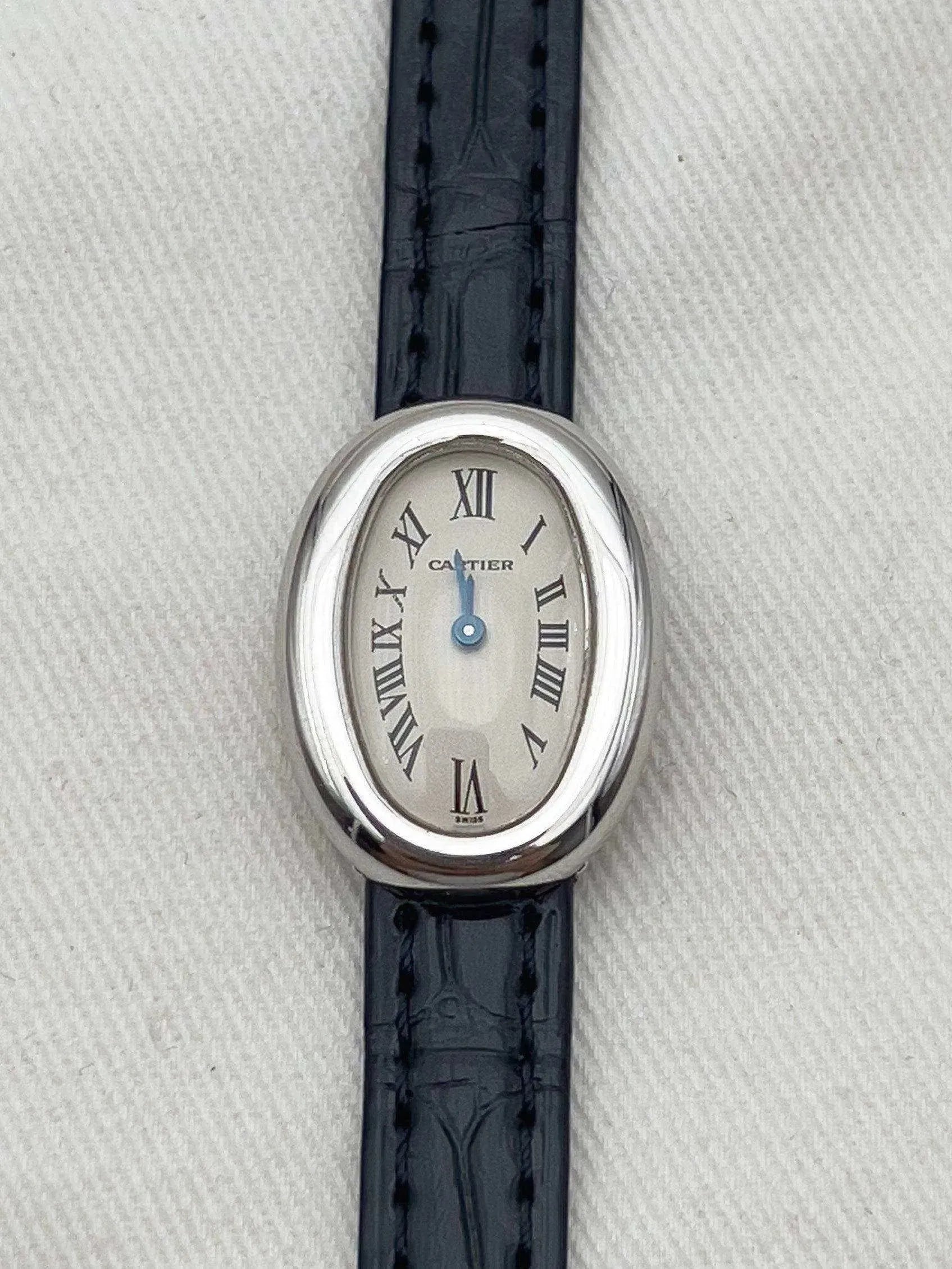 Cartier - Baignoire mini or blanc 18k quartz - 1990s - Atelier Victor - Vintage  Shop