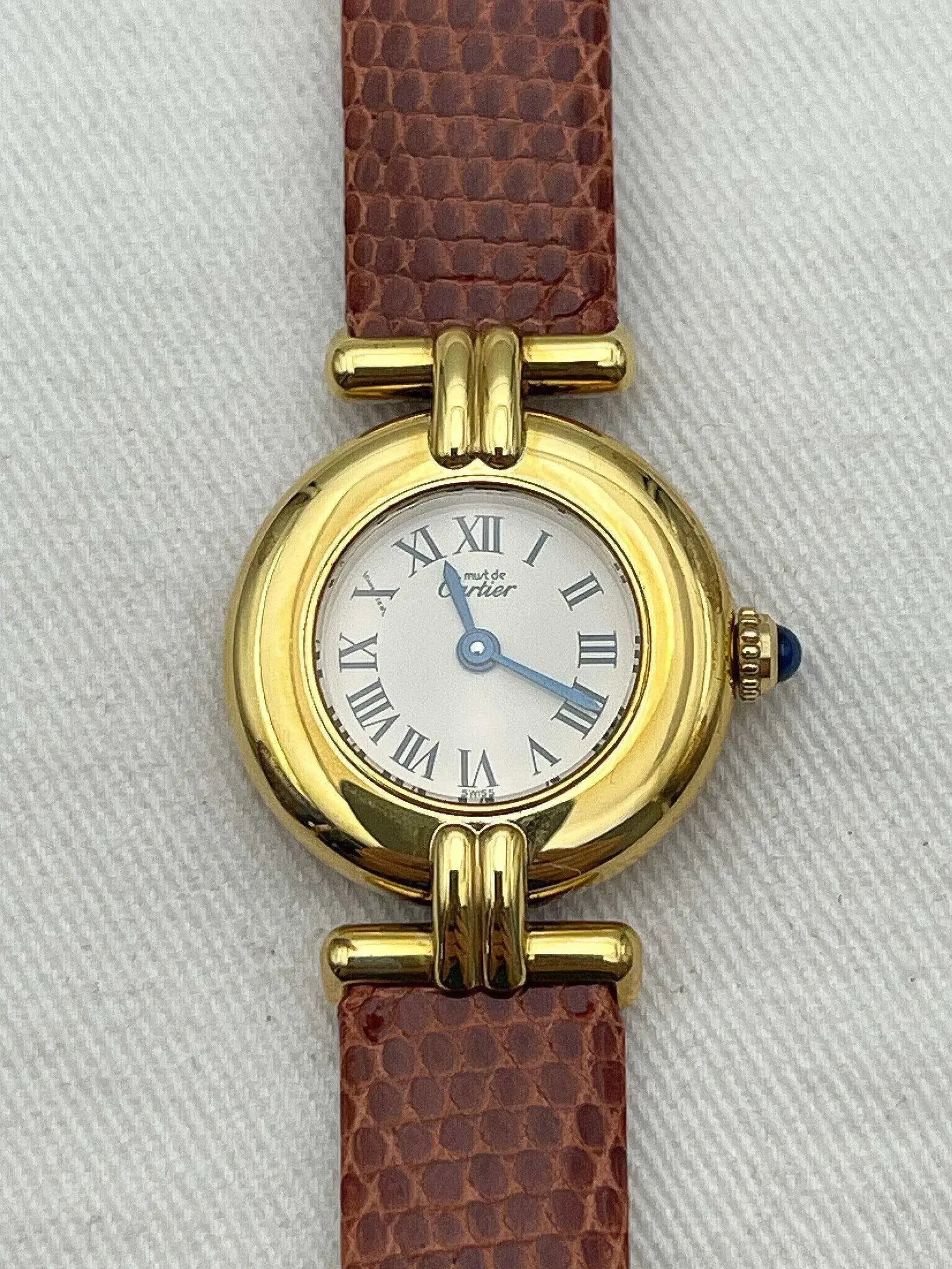 Cartier - Colisée Must Vermeil - boite - 1990s - Atelier Victor