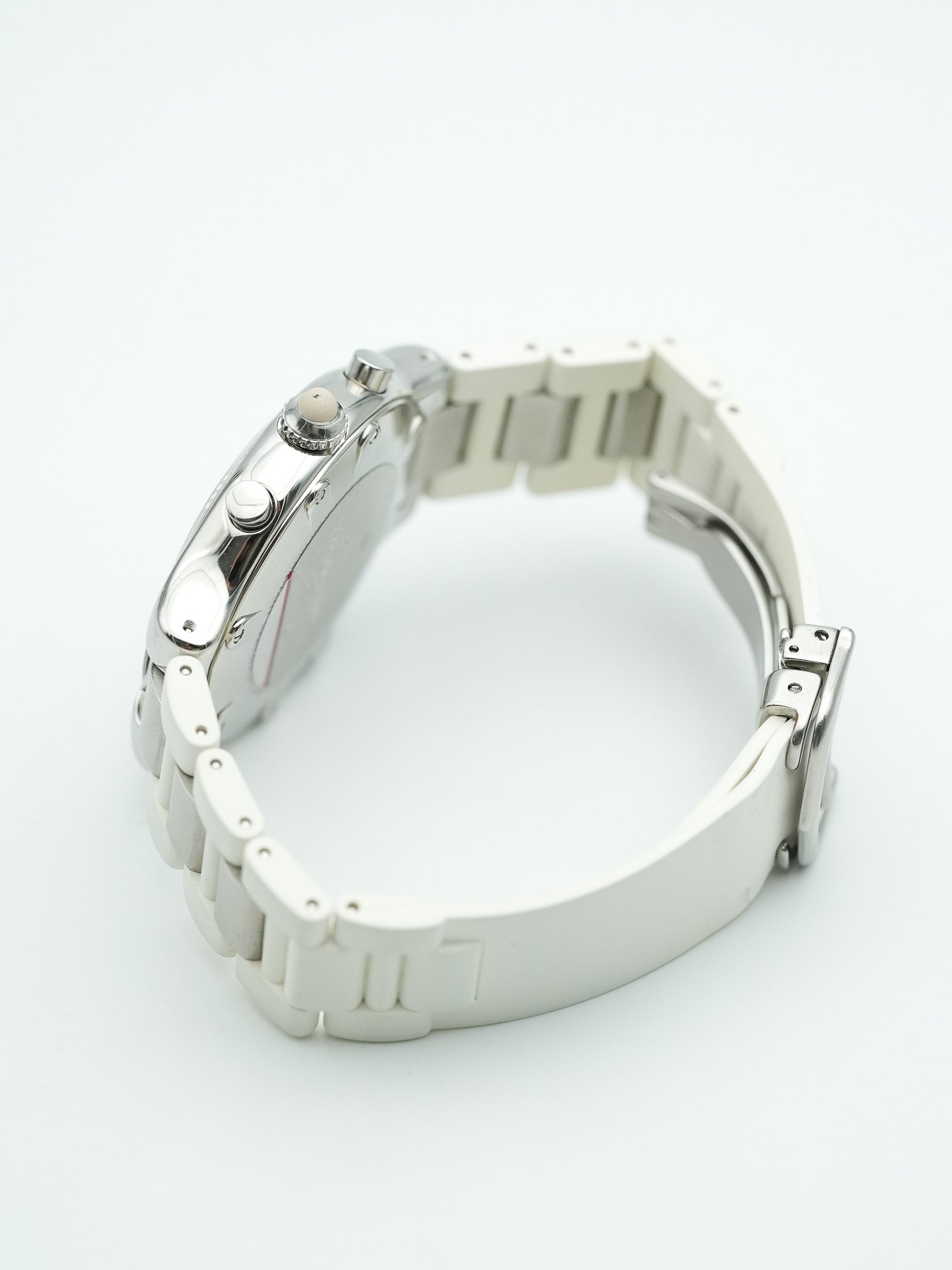 Cartier - Must Chronographe Blanc - 1990s - Atelier Victor Paris - Vintage Watch Shop Dubai