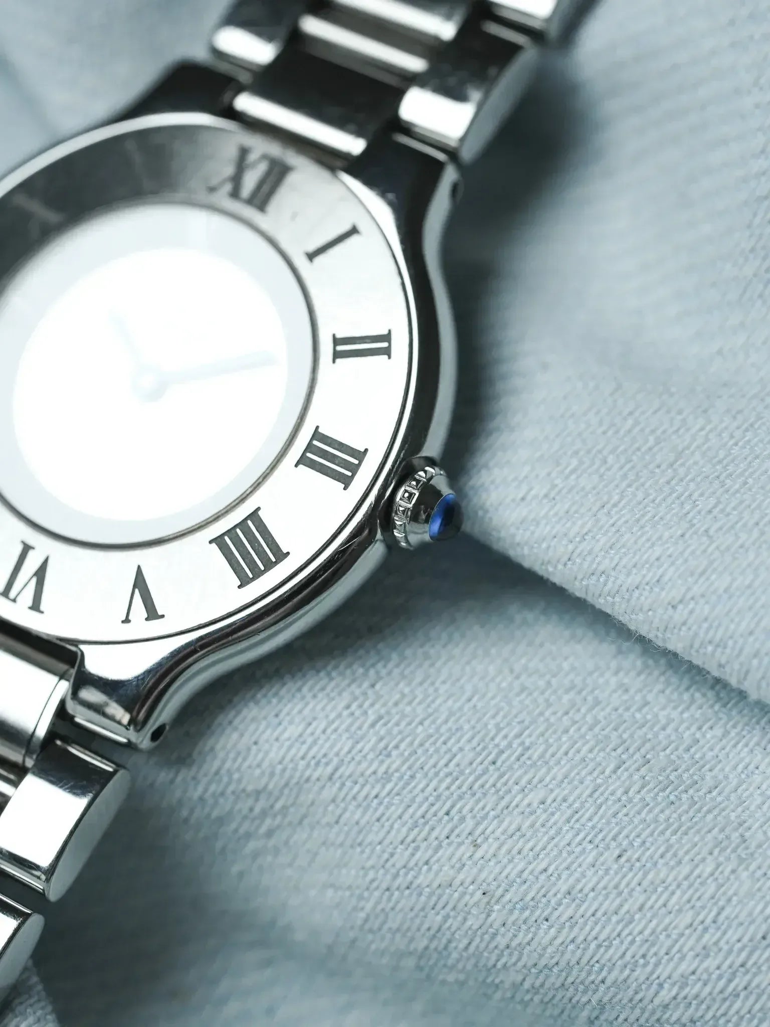 Cartier Watch Must 21 Silver Dial SS Quartz Analog Cartier Must De Cartier 21 — Ref. 9010, Cal. 81 — 1989 main image 3