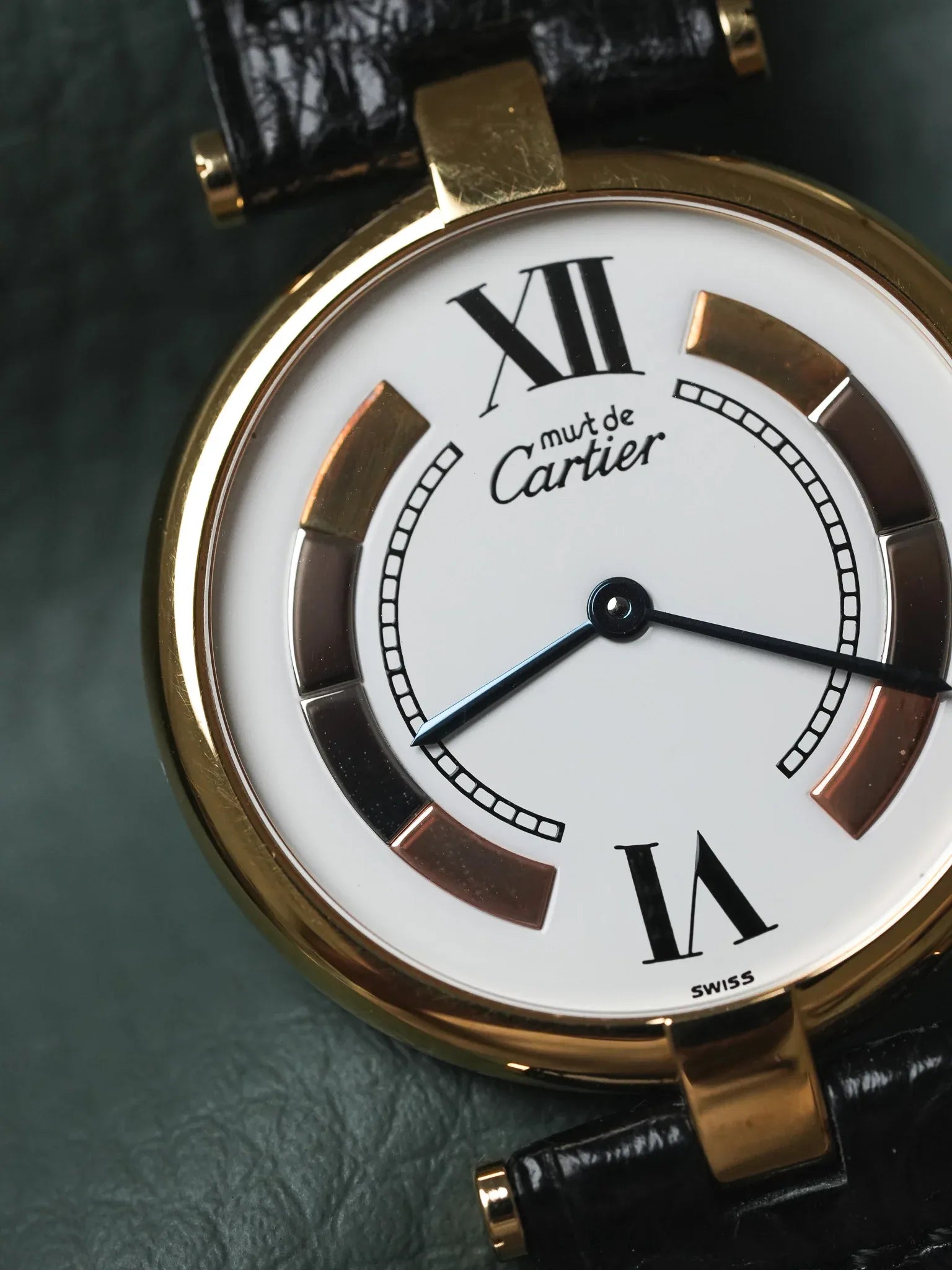 Cartier - Must de Cartier Vendome 1861 Large Cadran Trinity Cartier 30mm - 1990s - Atelier Victor