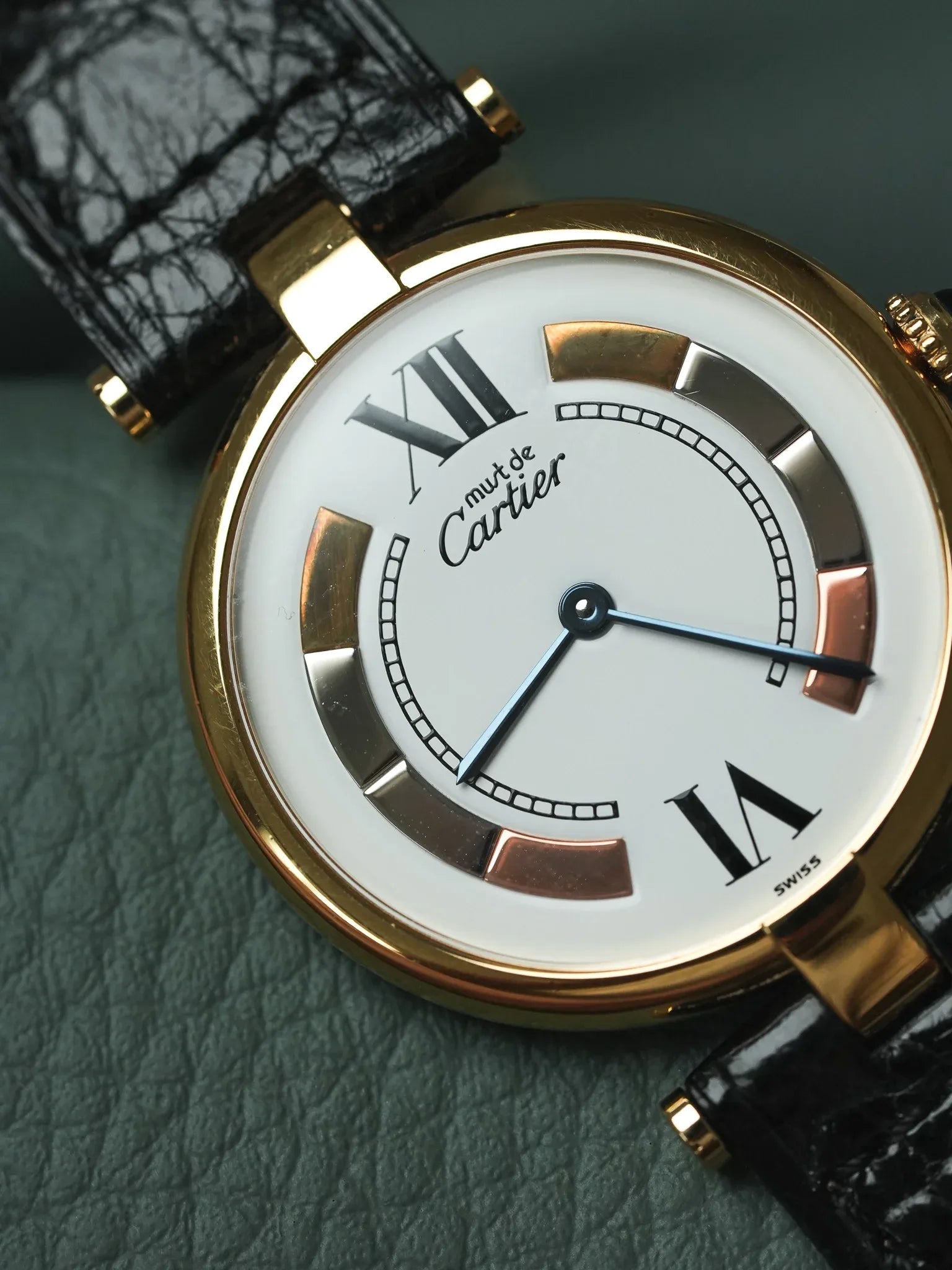 Cartier - Must de Cartier Vendome 1861 Large Cadran Trinity Cartier 30mm - 1990s - Atelier Victor