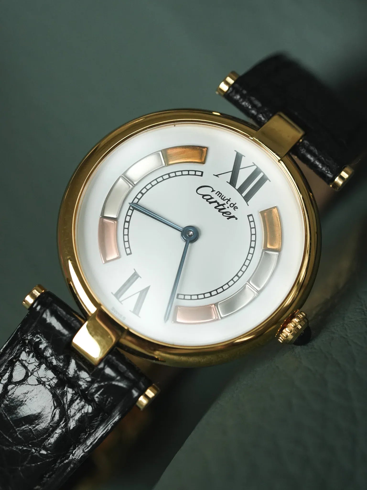 Cartier - Must de Cartier Vendome 1861 Large Cadran Trinity Cartier 30mm - 1990s - Atelier Victor