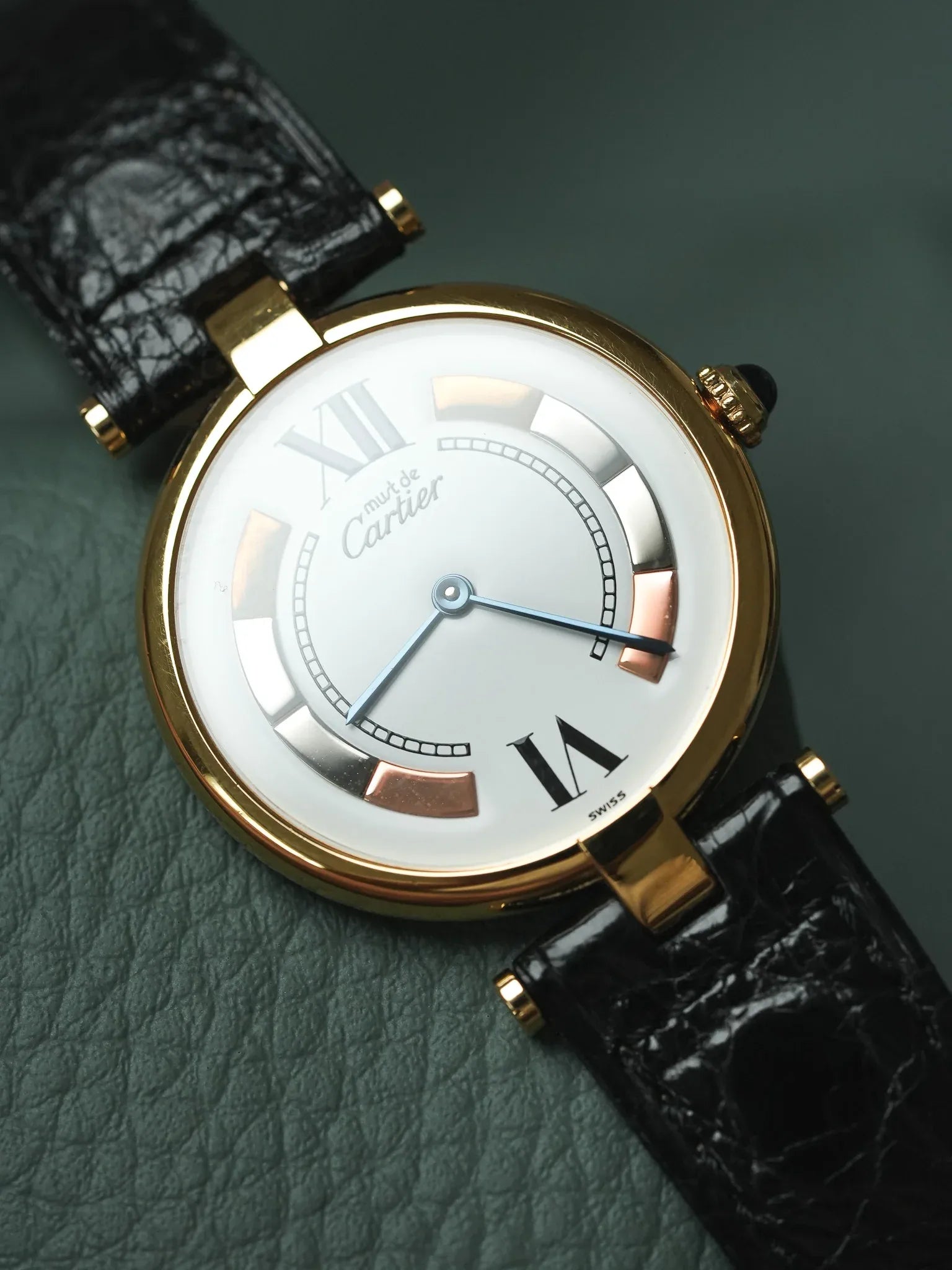 Cartier - Must de Cartier Vendome 1861 Large Cadran Trinity Cartier 30mm - 1990s - Atelier Victor