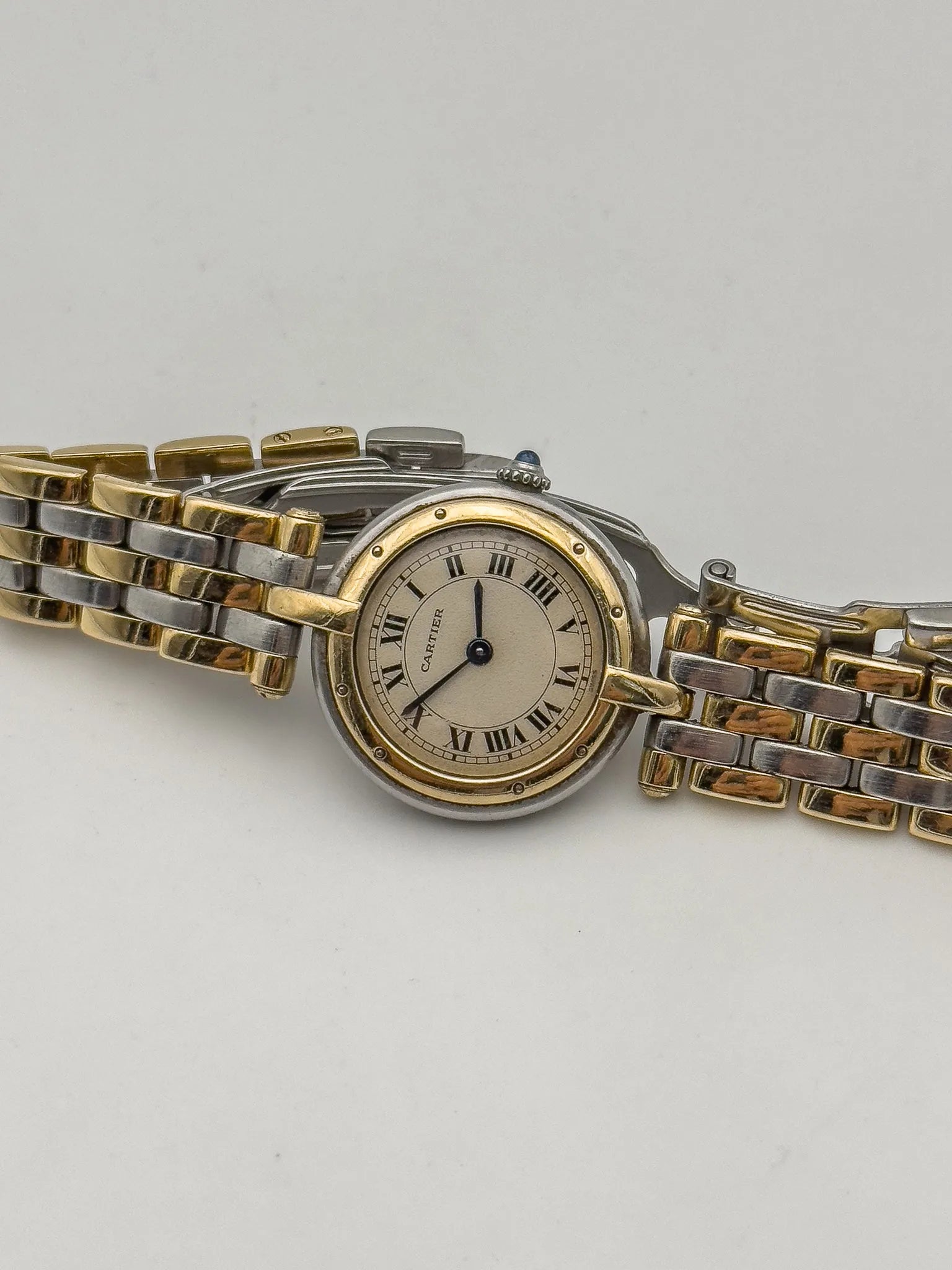 Cartier - Panthere vendome 3 rangées 24mm - boite - 1990s - Atelier Victor Paris - Vintage Watch Shop Dubai