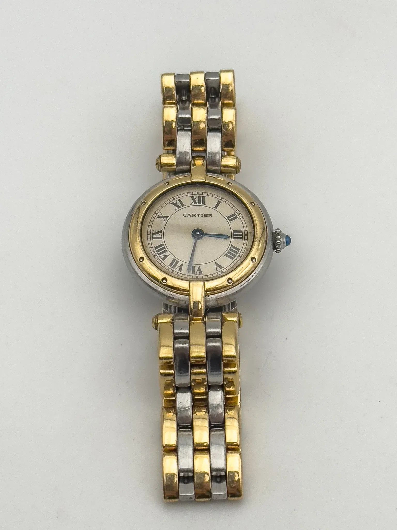 Cartier - Panthere vendome 3 rangées 24mm - boite - 1990s - Atelier Victor - Vintage  Shop