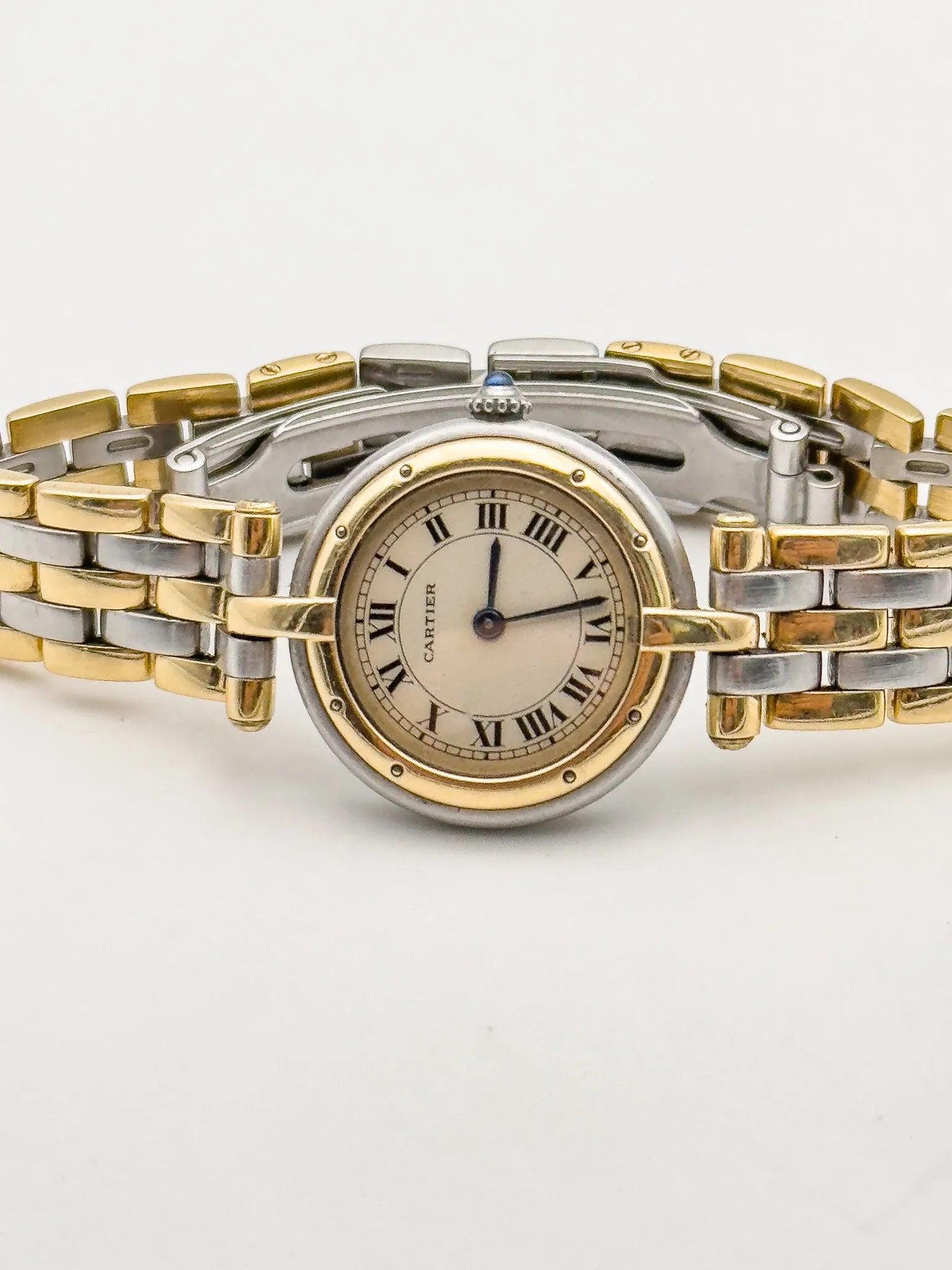 Cartier - Panthere vendome 3 rangées 24mm - boite - 1990s - Atelier Victor - Vintage  Shop
