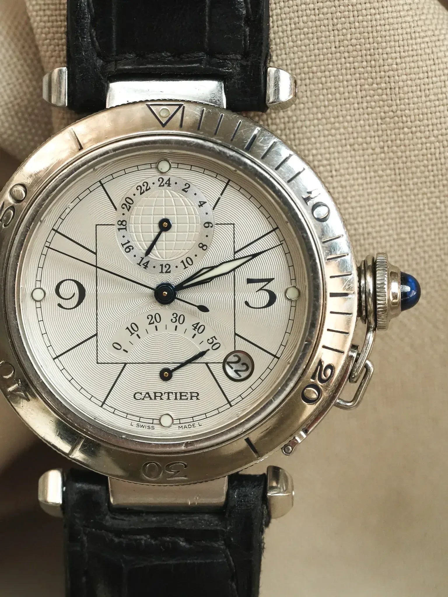 Watch Cartier Pasha 2388 Power Reserve - 39mm Automatic (2000s
