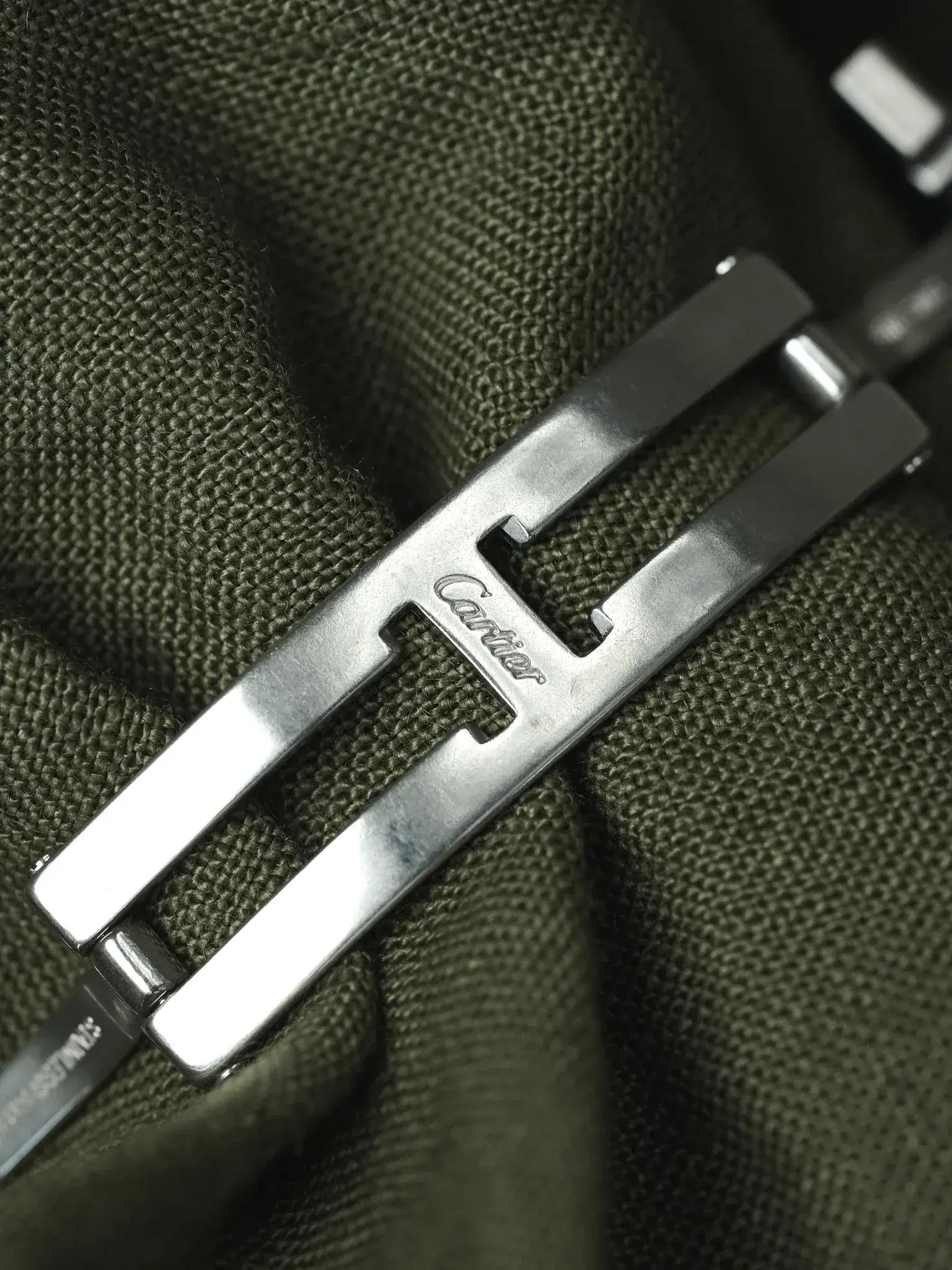 Cartier - Pasha 2475 Grande Date Blanc Acier 35mm - 2000s - Atelier Victor