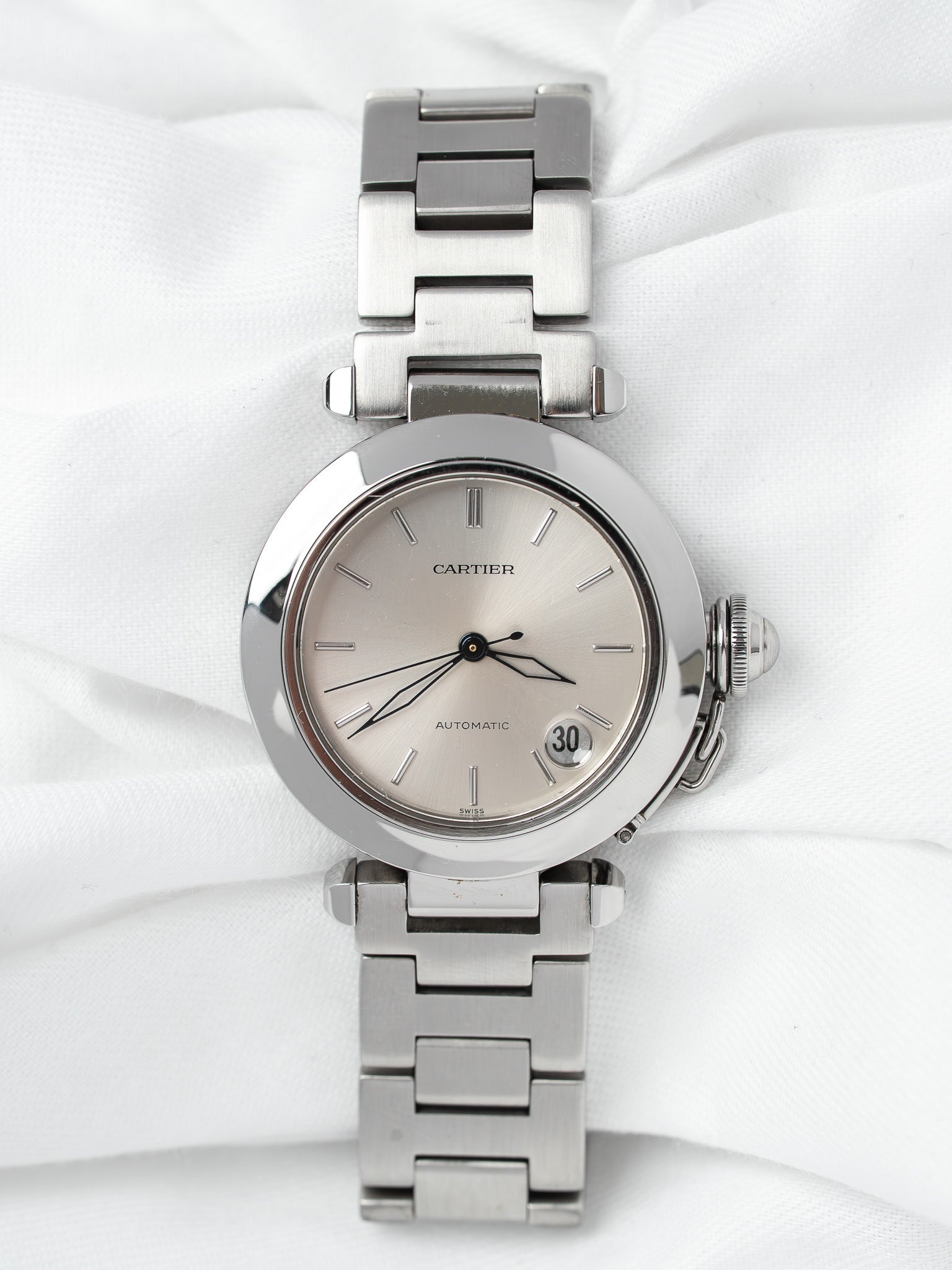 Cartier Pasha C 1031 Stainless Steel Automatic 35mm | Atelier Victor