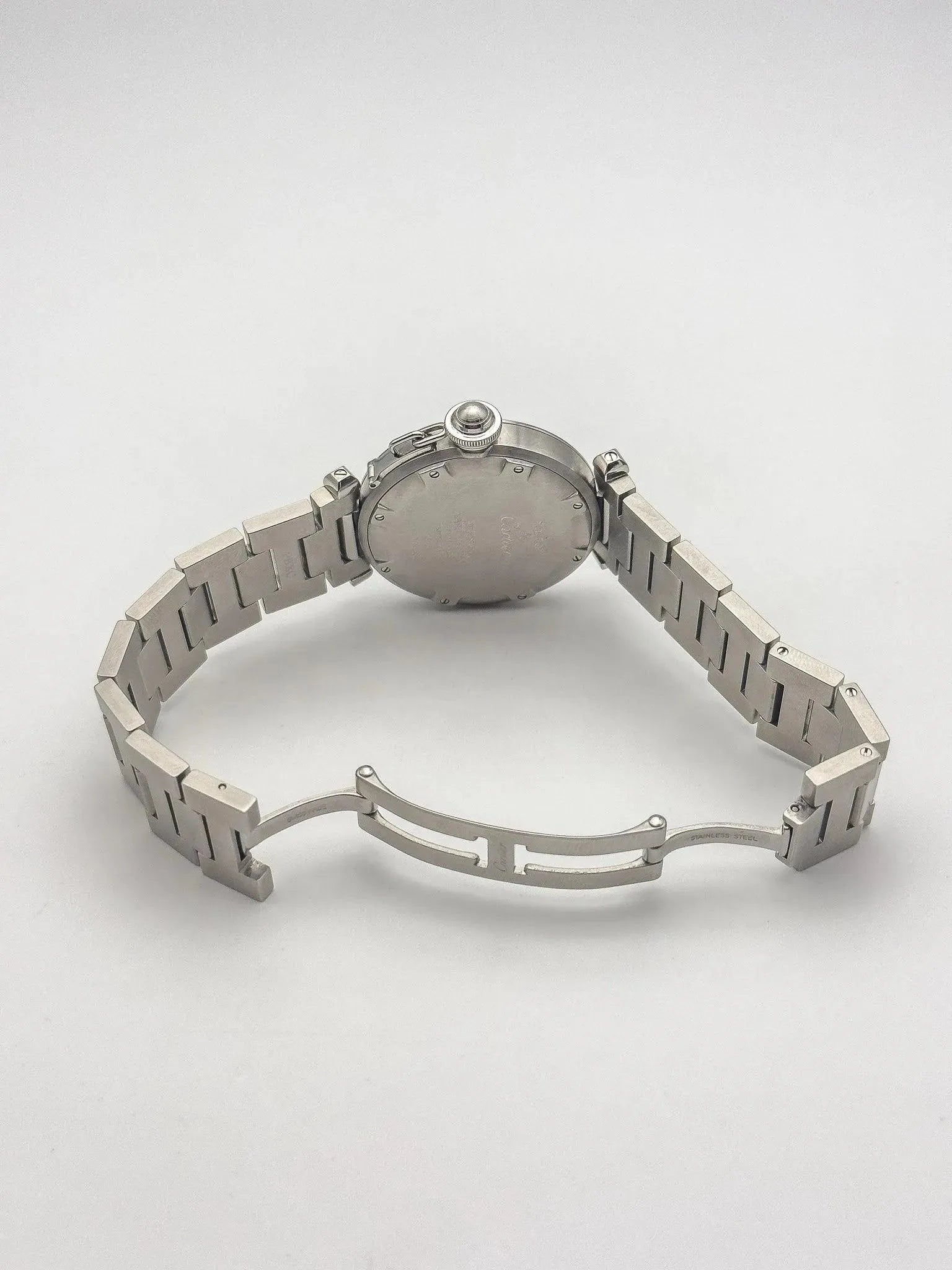 Cartier - Pasha Date Noir - 2000s - Atelier Victor Paris - Vintage Watch Shop Dubai