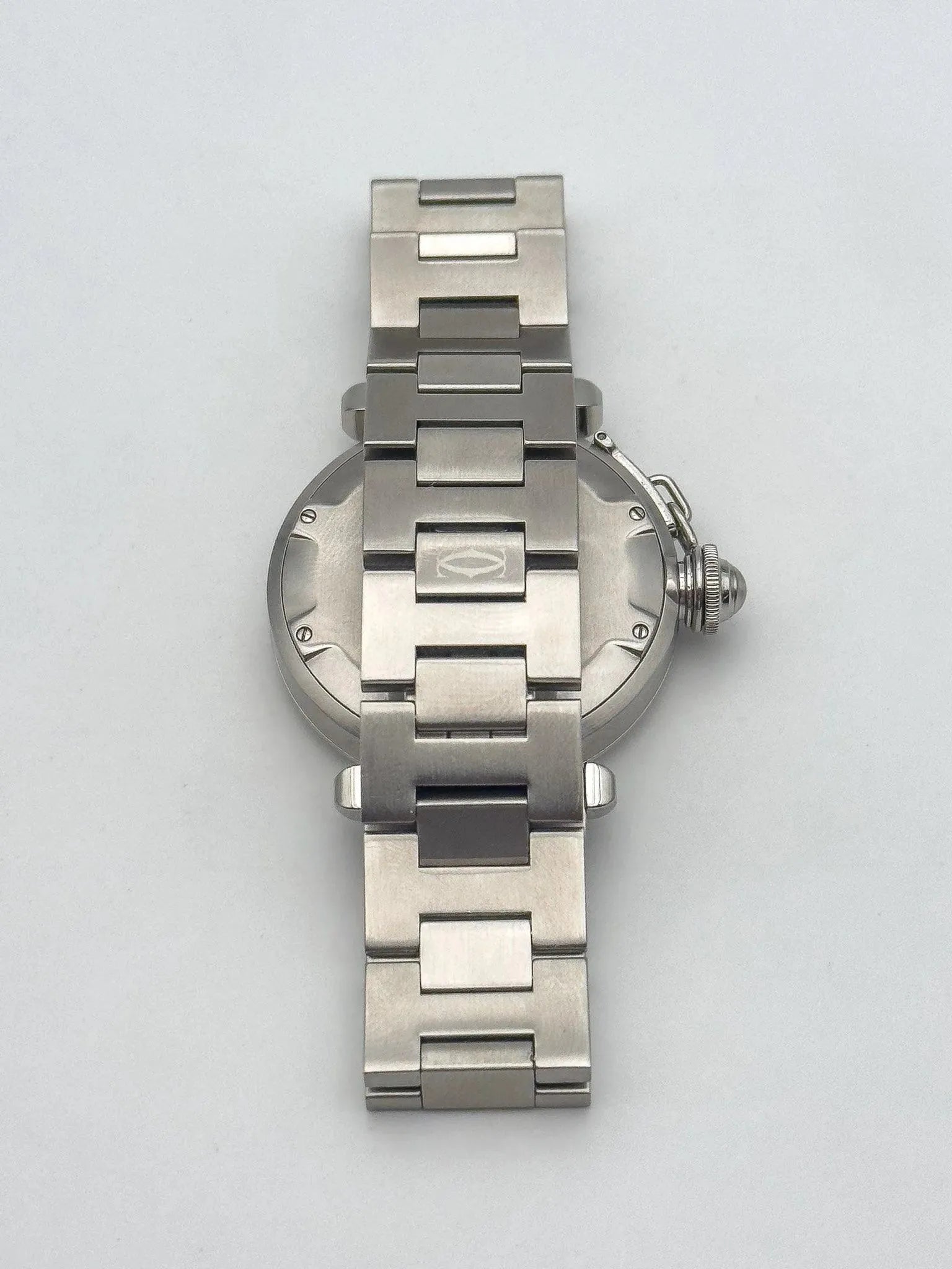 Cartier - Pasha Date Noir - 2000s - Atelier Victor Paris - Vintage Watch Shop Dubai
