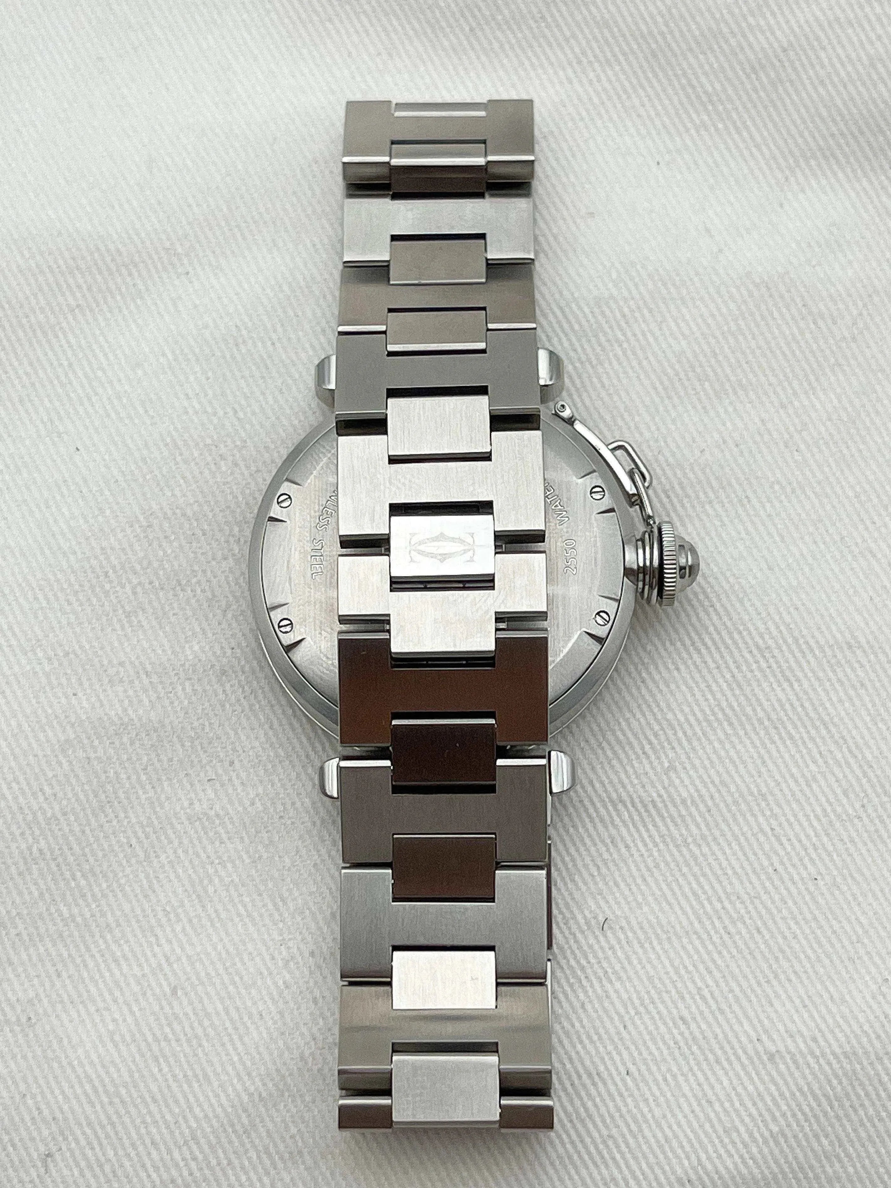 Cartier - Pasha GMT Noir 35mm - full set - 2004 - Atelier Victor Paris - Vintage Watch Shop Dubai