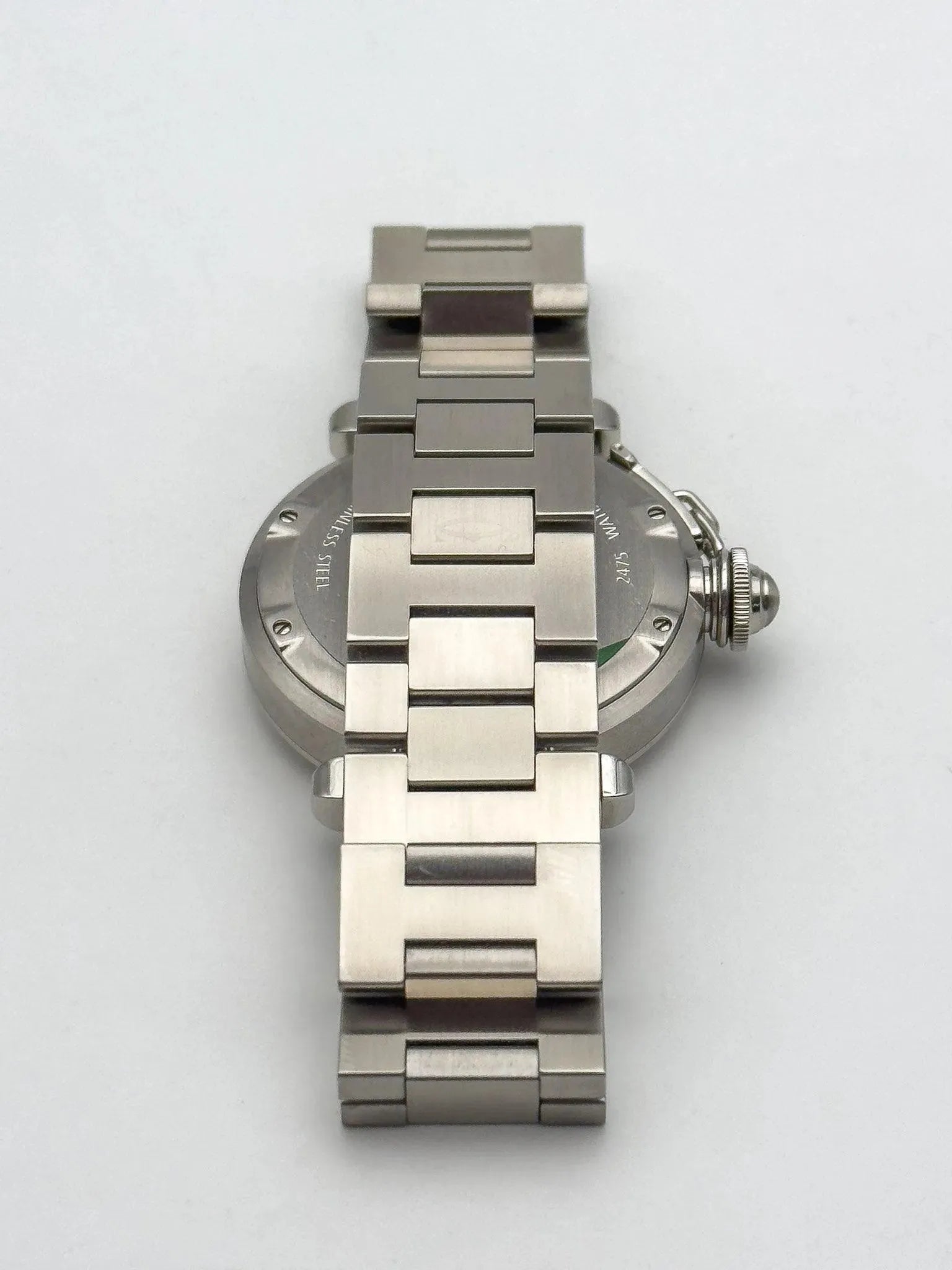 Cartier - Pasha Grande Date Bleu - full set - 2000s - Atelier Victor Paris - Vintage Watch Shop Dubai