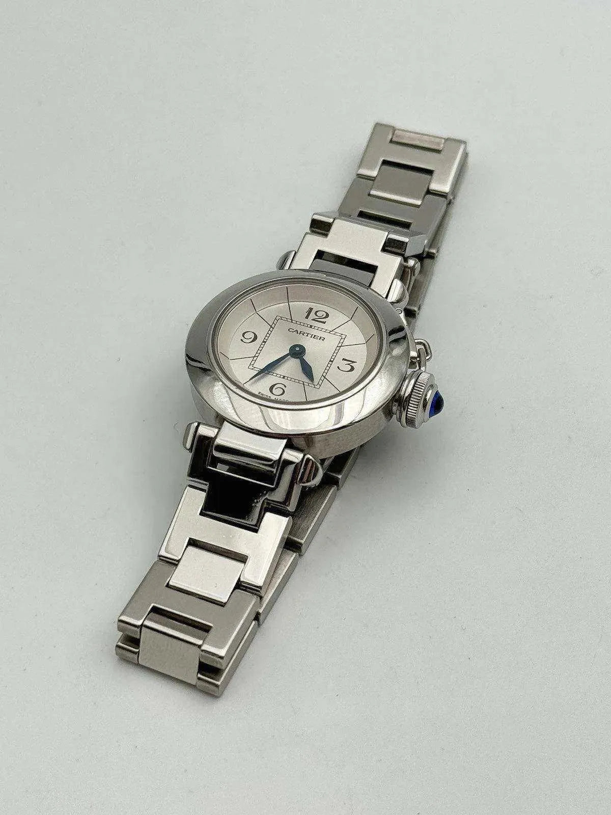 Cartier - Pasha Mini Quartz Acier - 2000S - Atelier Victor Paris - Vintage Watch Shop Dubai