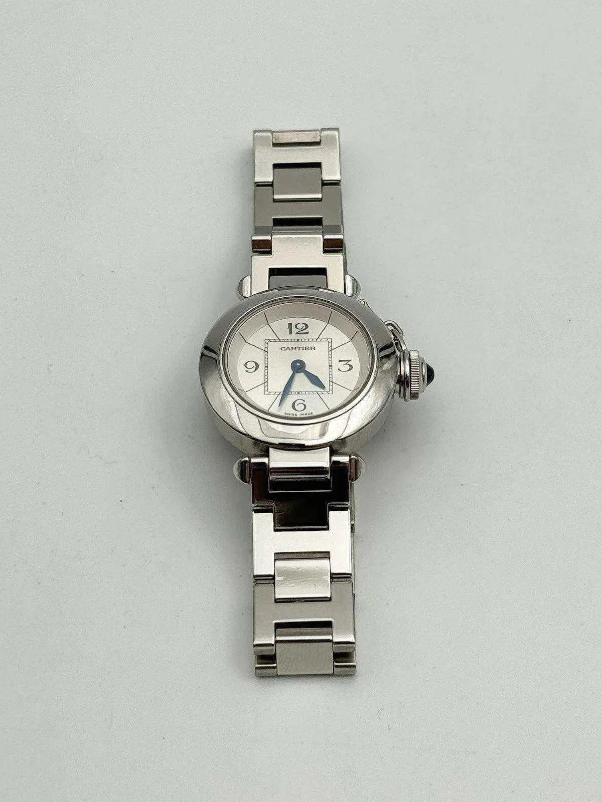 Cartier - Pasha Mini Quartz Acier - 2000S - Atelier Victor Paris - Vintage Watch Shop Dubai