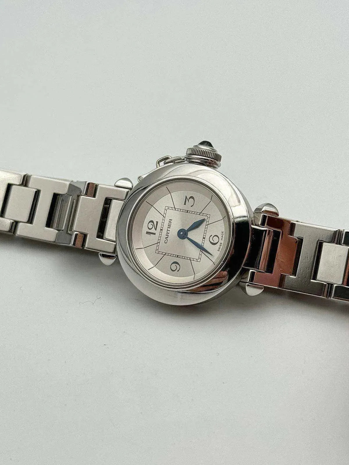Cartier - Pasha Mini Quartz Acier - 2000S - Atelier Victor Paris - Vintage Watch Shop Dubai