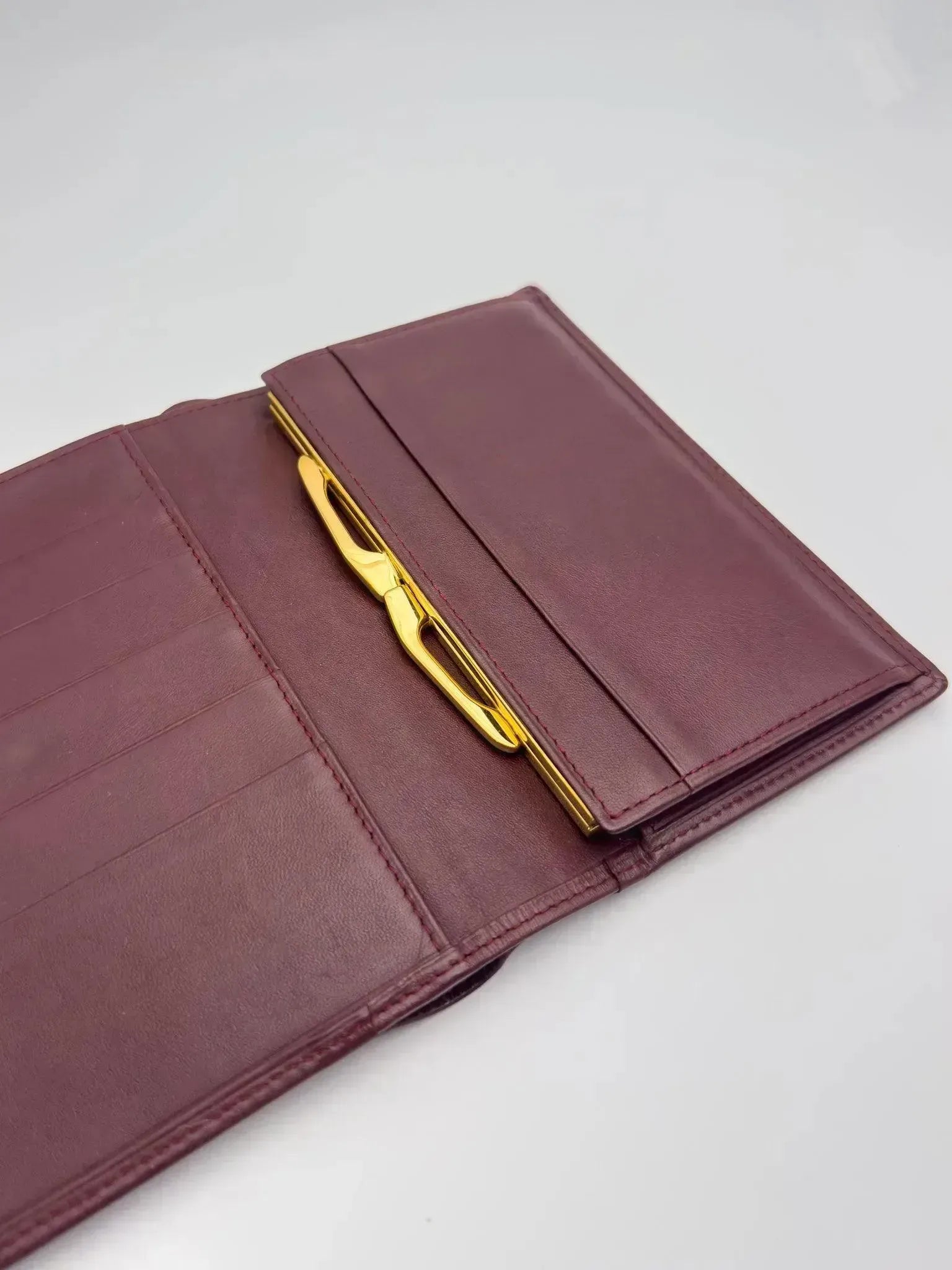 Cartier - Portefeuille cuir vintage large - Atelier Victor