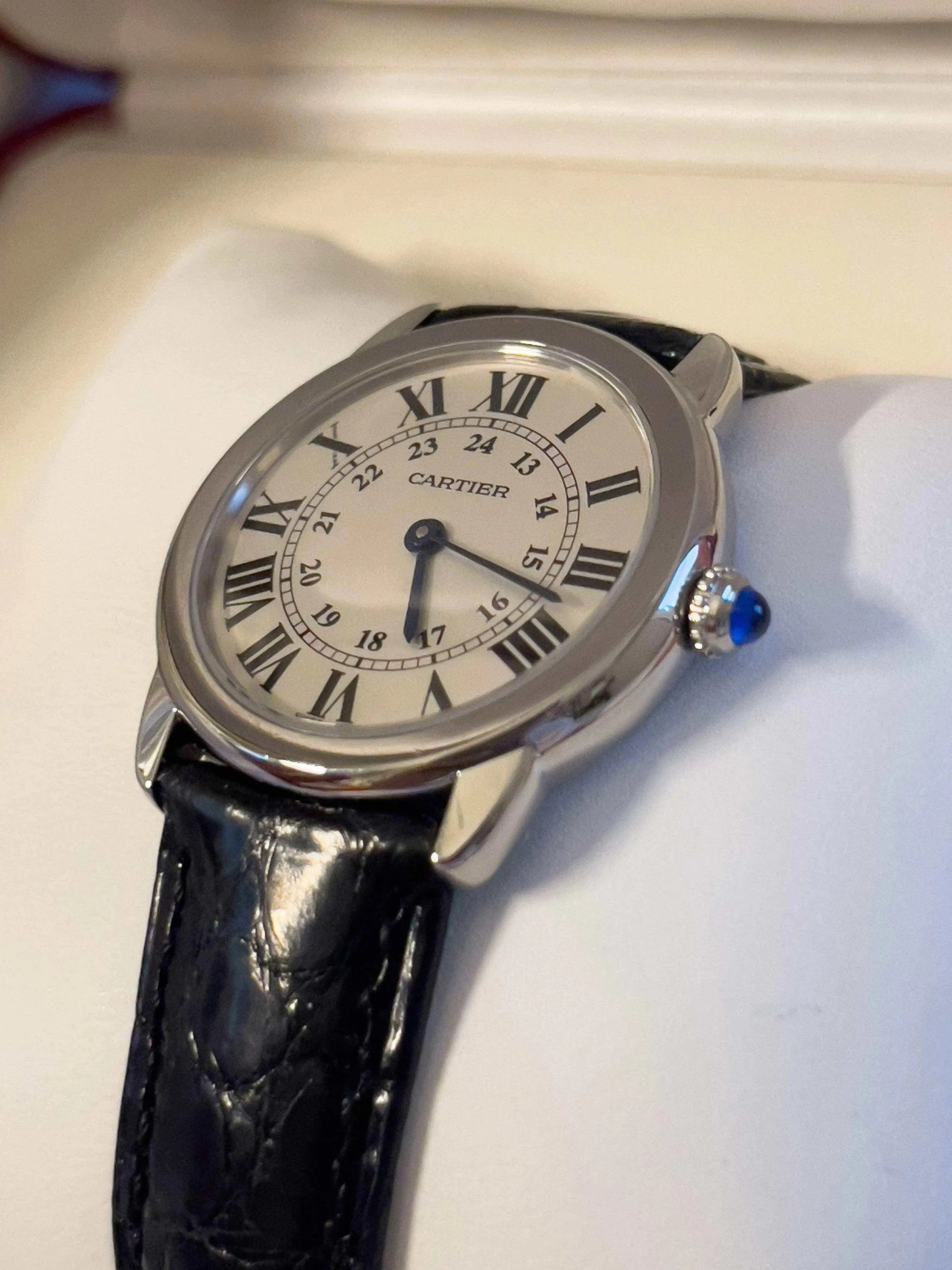 Cartier - Ronde 30mm Quartz - boite - 2000s - Atelier Victor Paris - Vintage Watch Shop Dubai