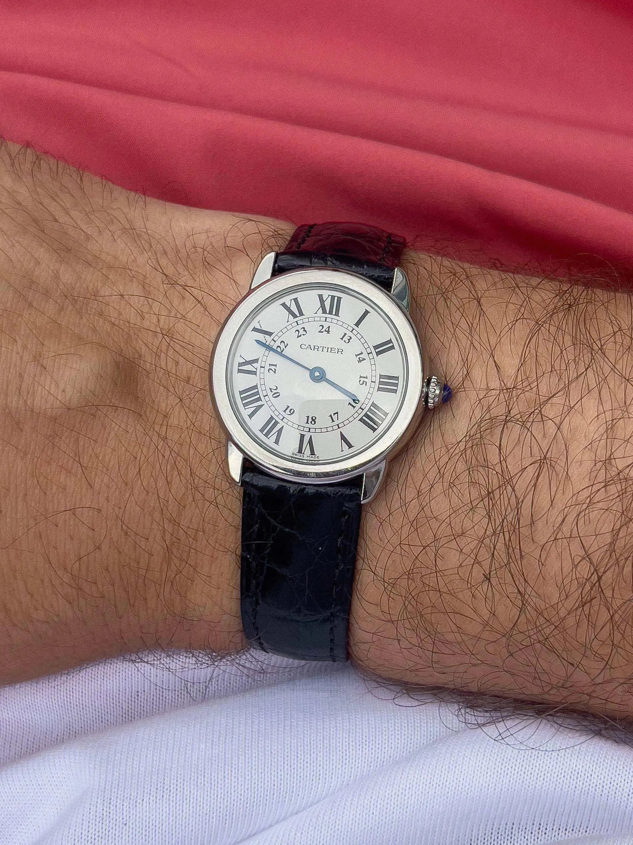 Cartier - Ronde 30mm Quartz - boite - 2000s - Atelier Victor Paris - Vintage Watch Shop Dubai