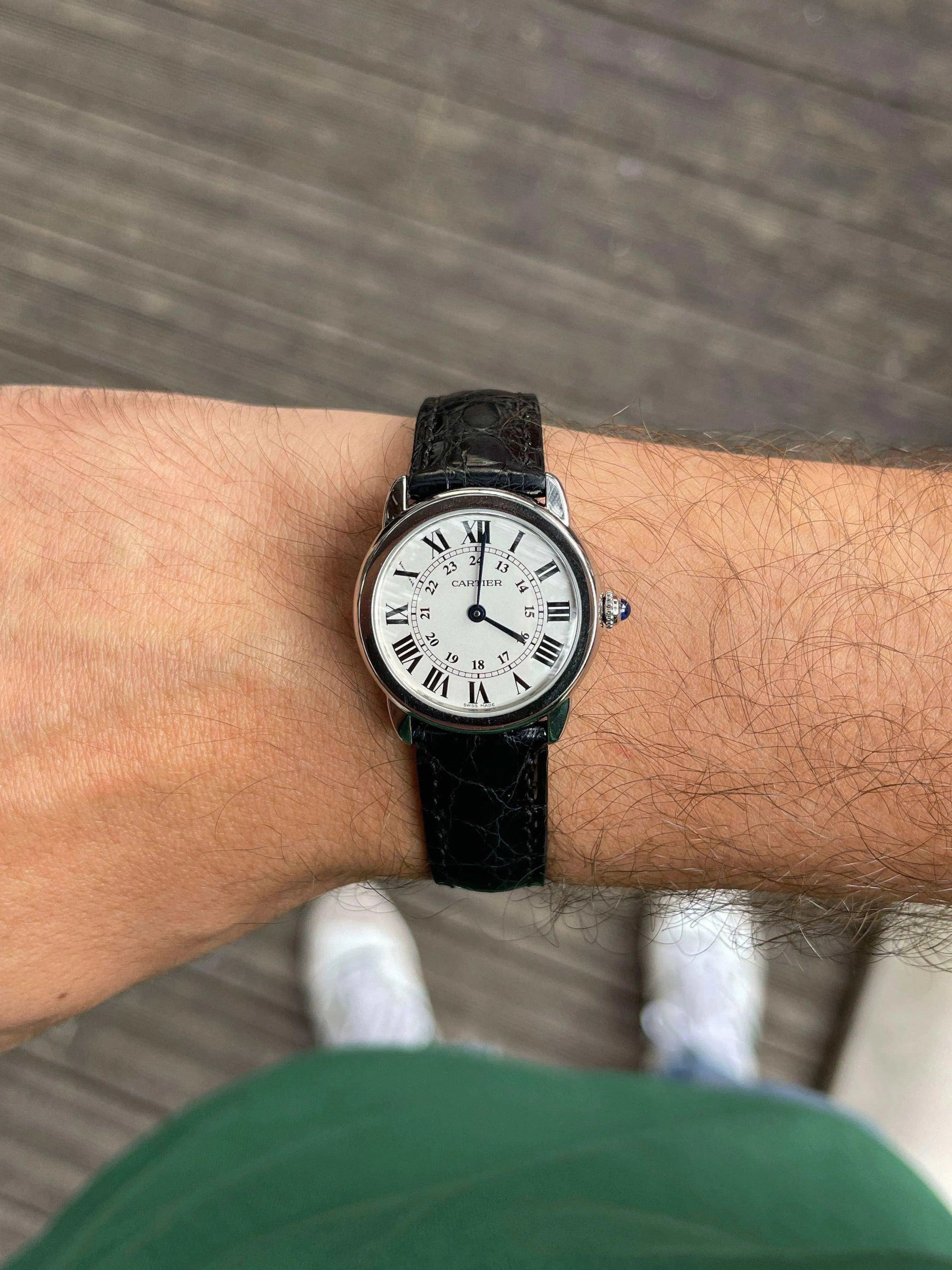 Cartier - Ronde 30mm Quartz - boite - 2000s - Atelier Victor Paris - Vintage Watch Shop Dubai