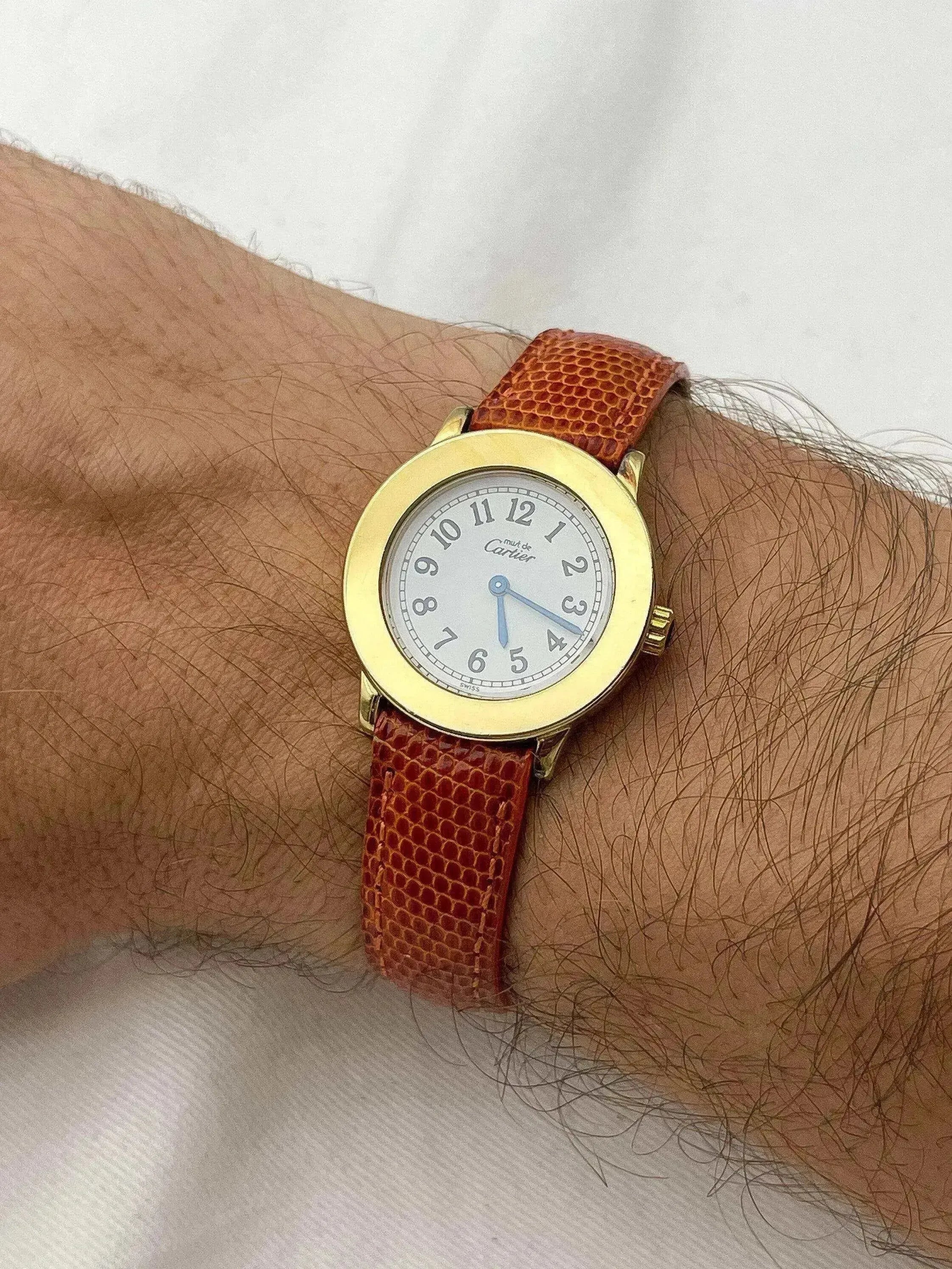 Cartier - Ronde Must Vermeil - full set - 1990s - Atelier Victor