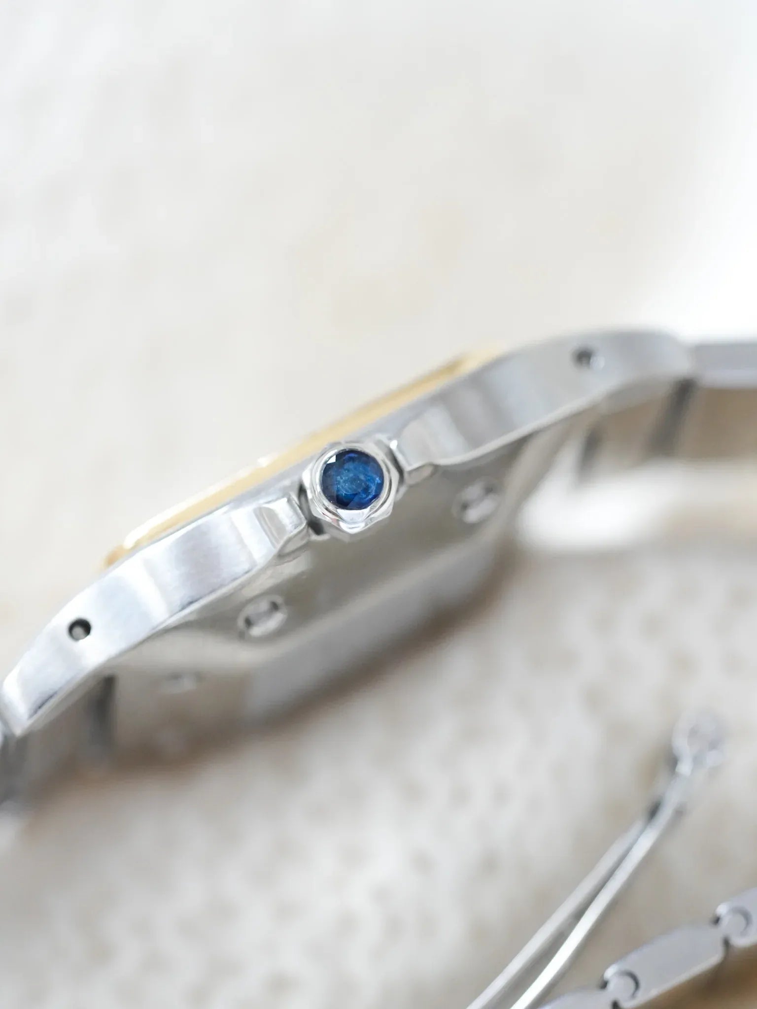 Cartier - Santos 2961 Acier Or Magnifique état - 1980s - Atelier Victor - Vintage  Shop